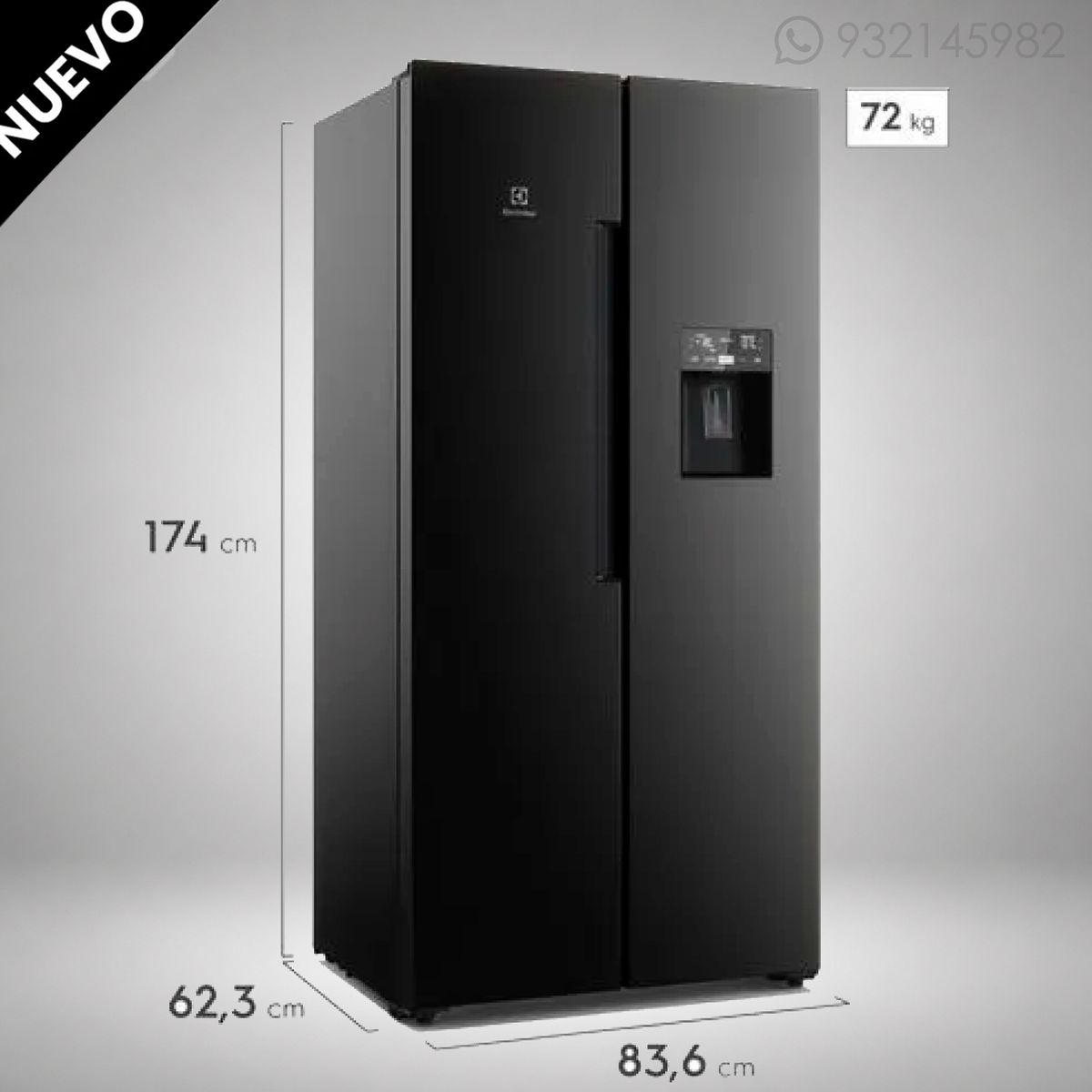 Refrigeradora ERS45F2P5EB Frost Free Inverter 419L  Electrolux, marca Electrolux - Foto 2