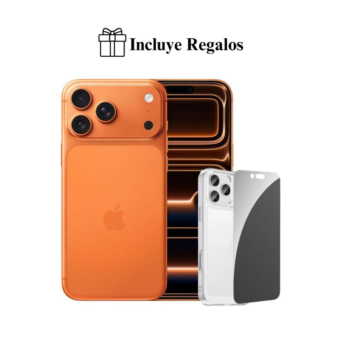 APPLE - iPhone 17 Pro Intelligence 256GB (eSIM) - Orange Cosmic + Regalo