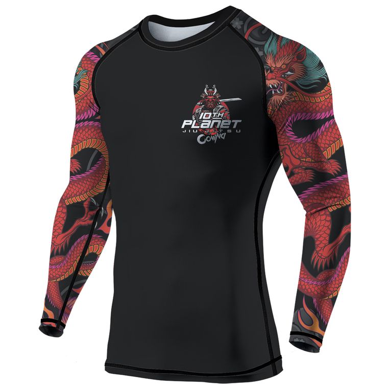Rashguard Polo Licra Compresor Hombre Red Samurai GENERICO | Falabella Perú