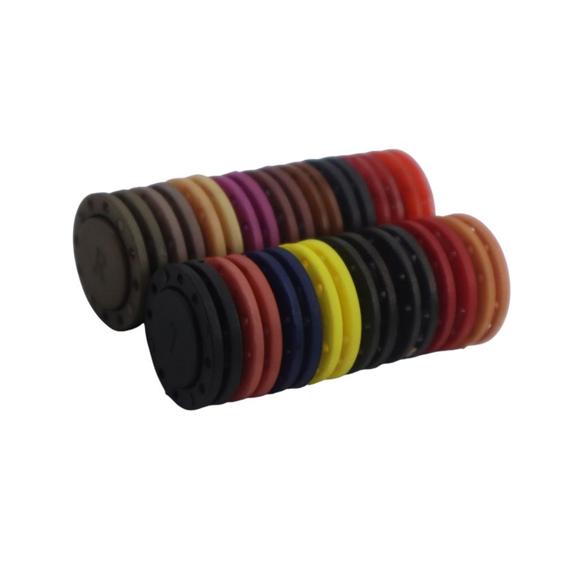 GENERICO - Botón Magnético para Abrigo para Coser Pack 4 22 mm y 26,5 mm