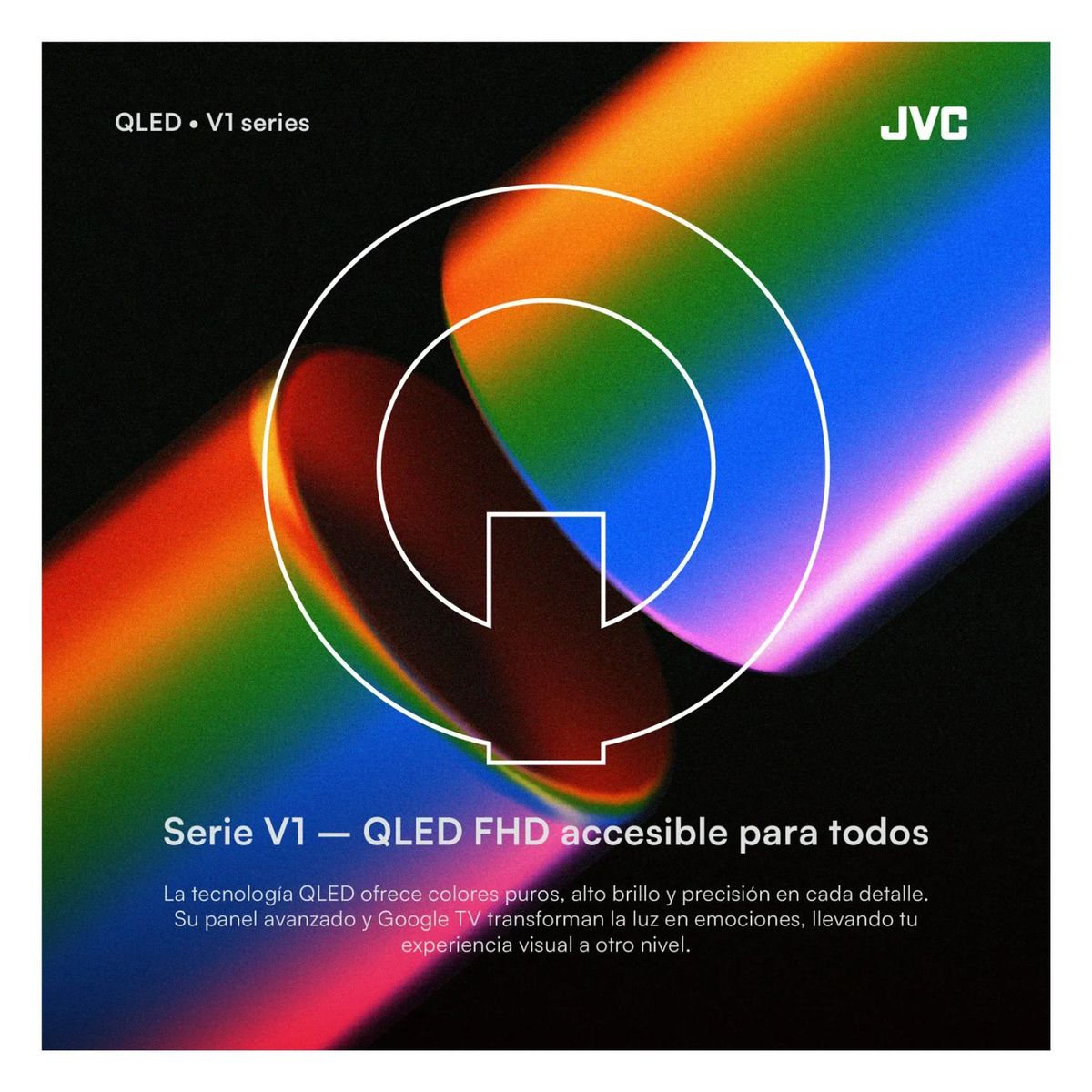 GENERICO - Televisor JVC 40 LT-40KB758 FHD QLED Google TV