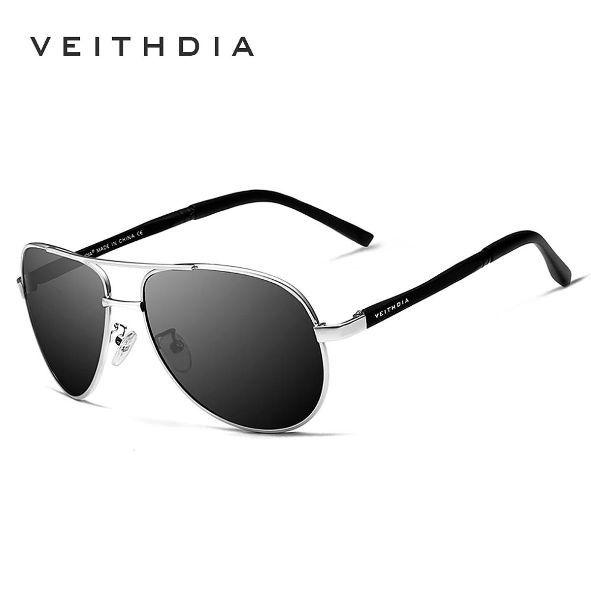 VEITHDIA - Gafas De Sol Aviador Polarizados Uv 400 Veithdia 1306