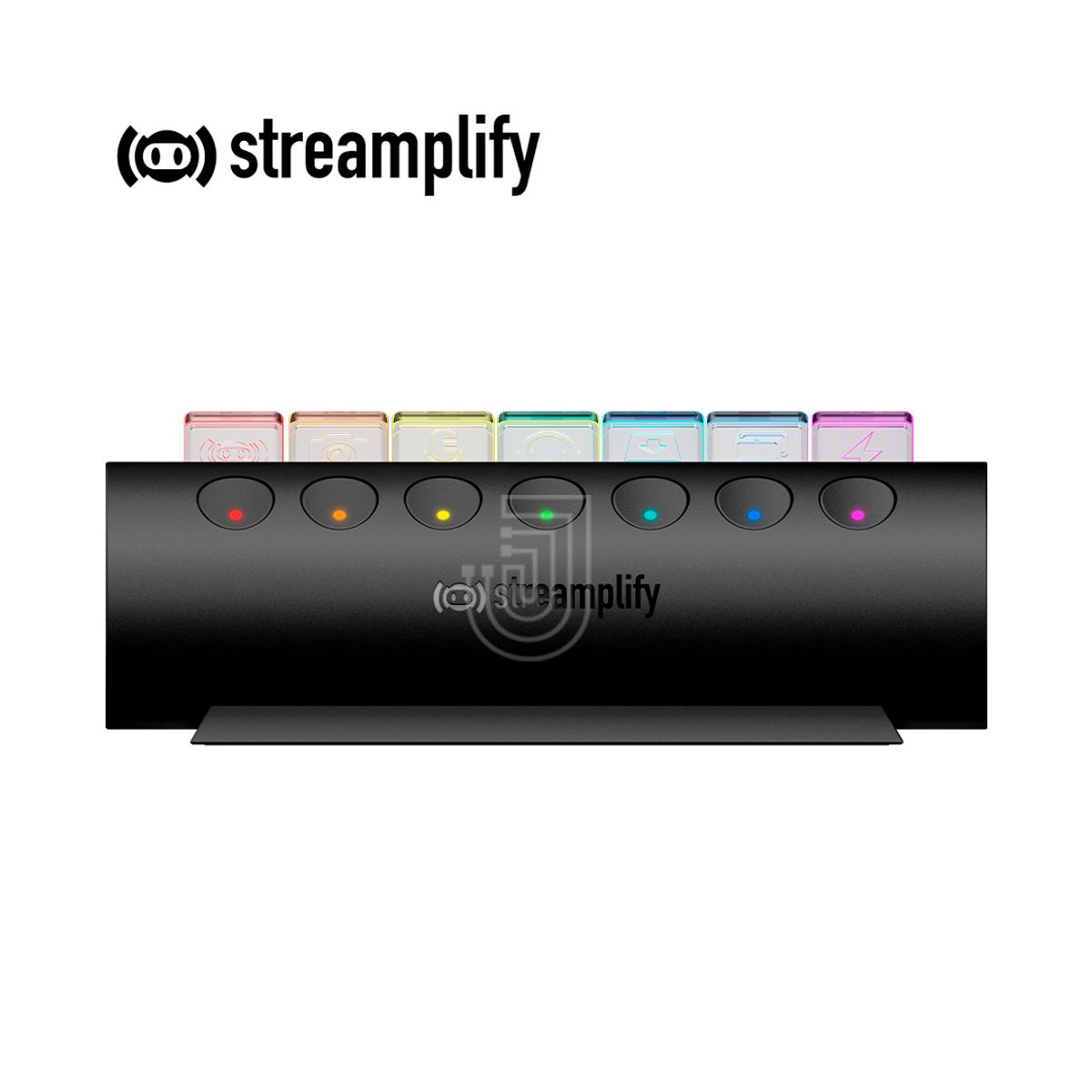 STREAMPLIFY - Hub STREAMPLIFY HUB CTRL 7-RGB-US-FBK 7 PUERTOS