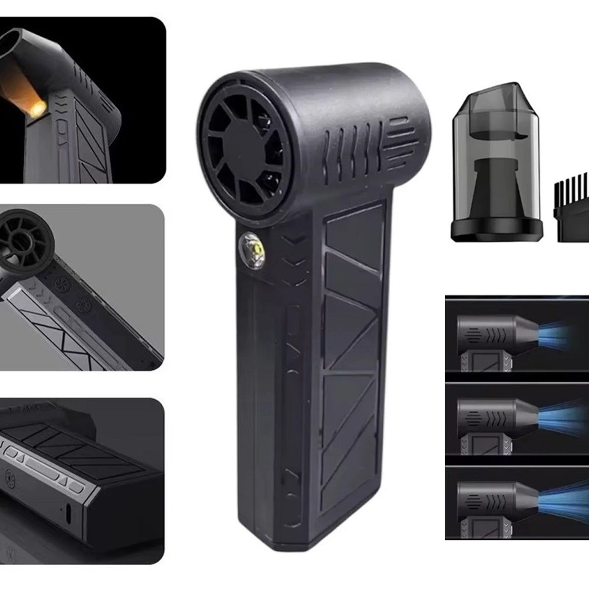 GENERICO - Soplador Aspirador Aire Ventilador Turbo Mini Jet Fan