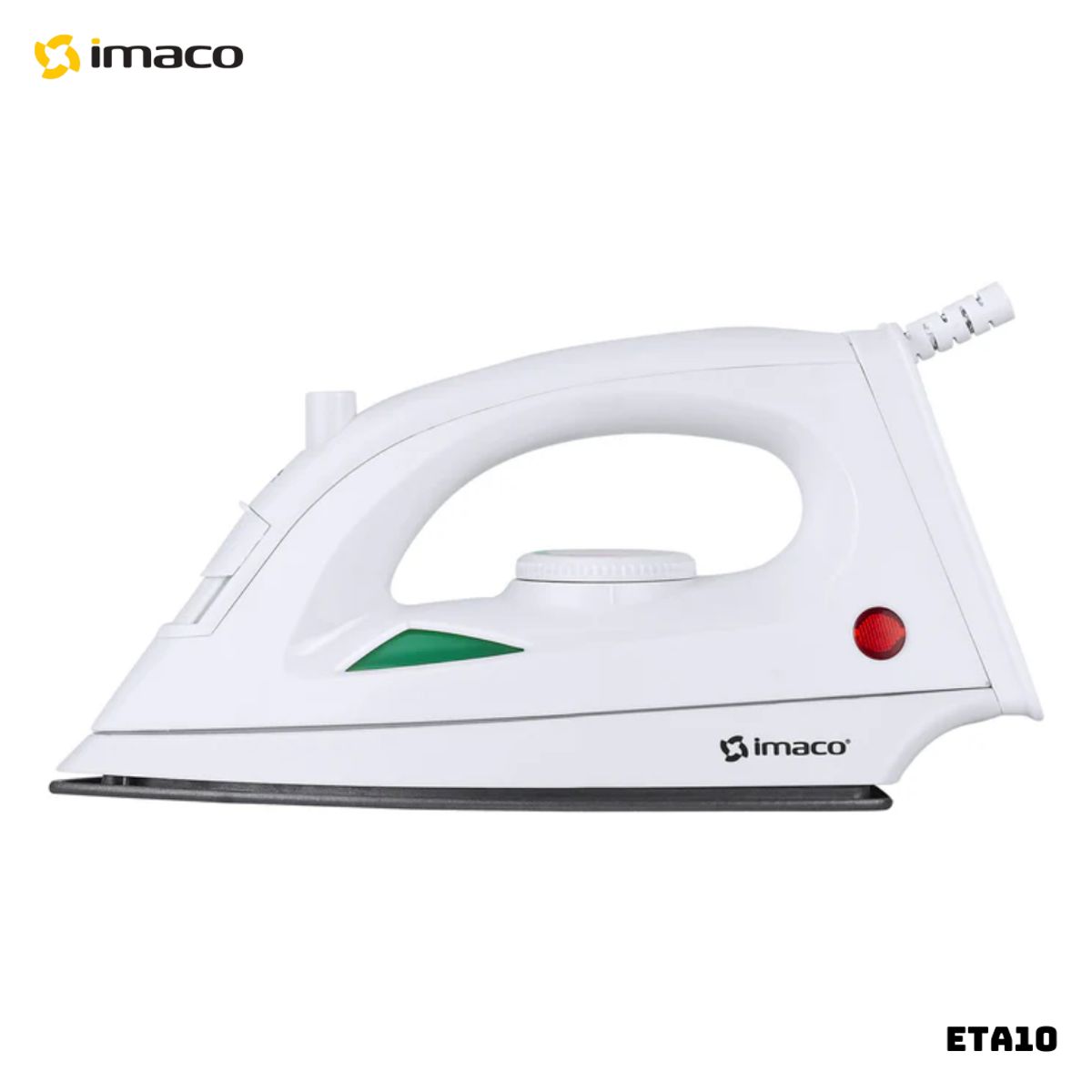 IMACO - PLANCHA A VAPOR IMACO BLANCA - ETA10