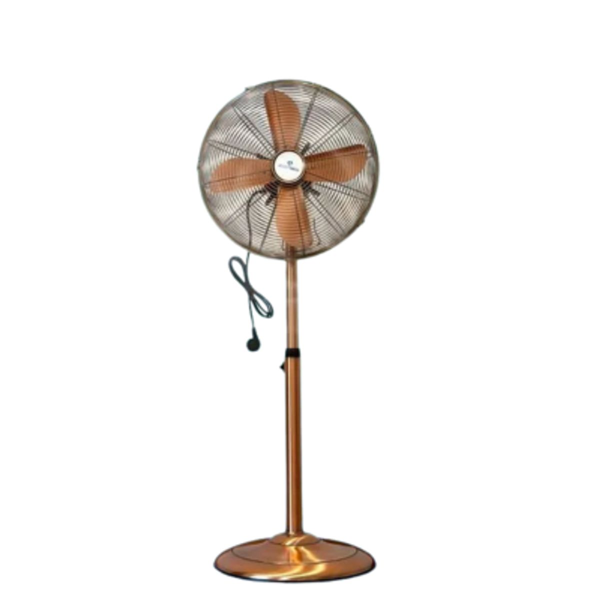 GENERICO - VENTILADOR DE PEDESTAL 16 PULGADAS  RBCRRETD METAL DORADO