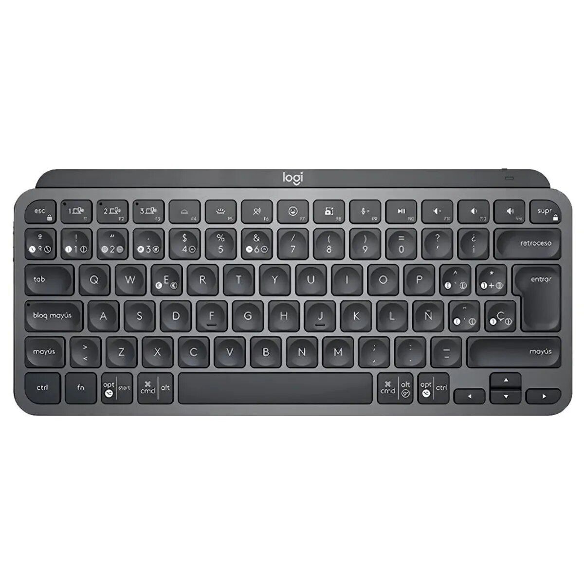 LOGITECH - TECLADO LOGITECH MX KEYS MINI MULTI-DEVICE BT ILUMINADO GRAPHITE SP