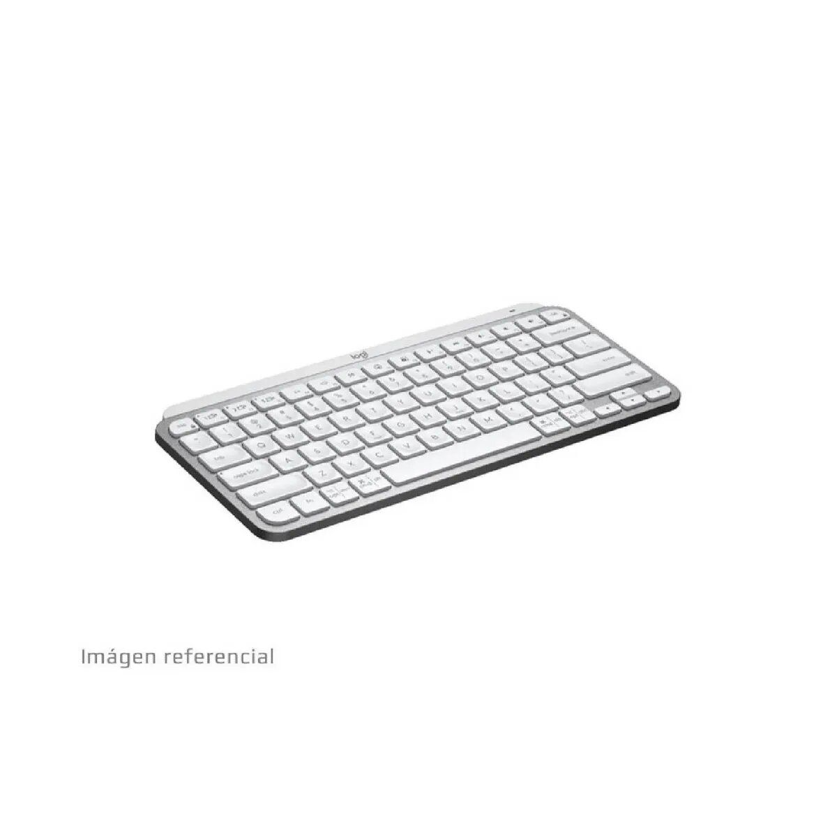 LOGITECH - TECLADO LOGITECH MX KEYS MINI MULTI-DEVICE BT ILUMINADO PALE GREY SP