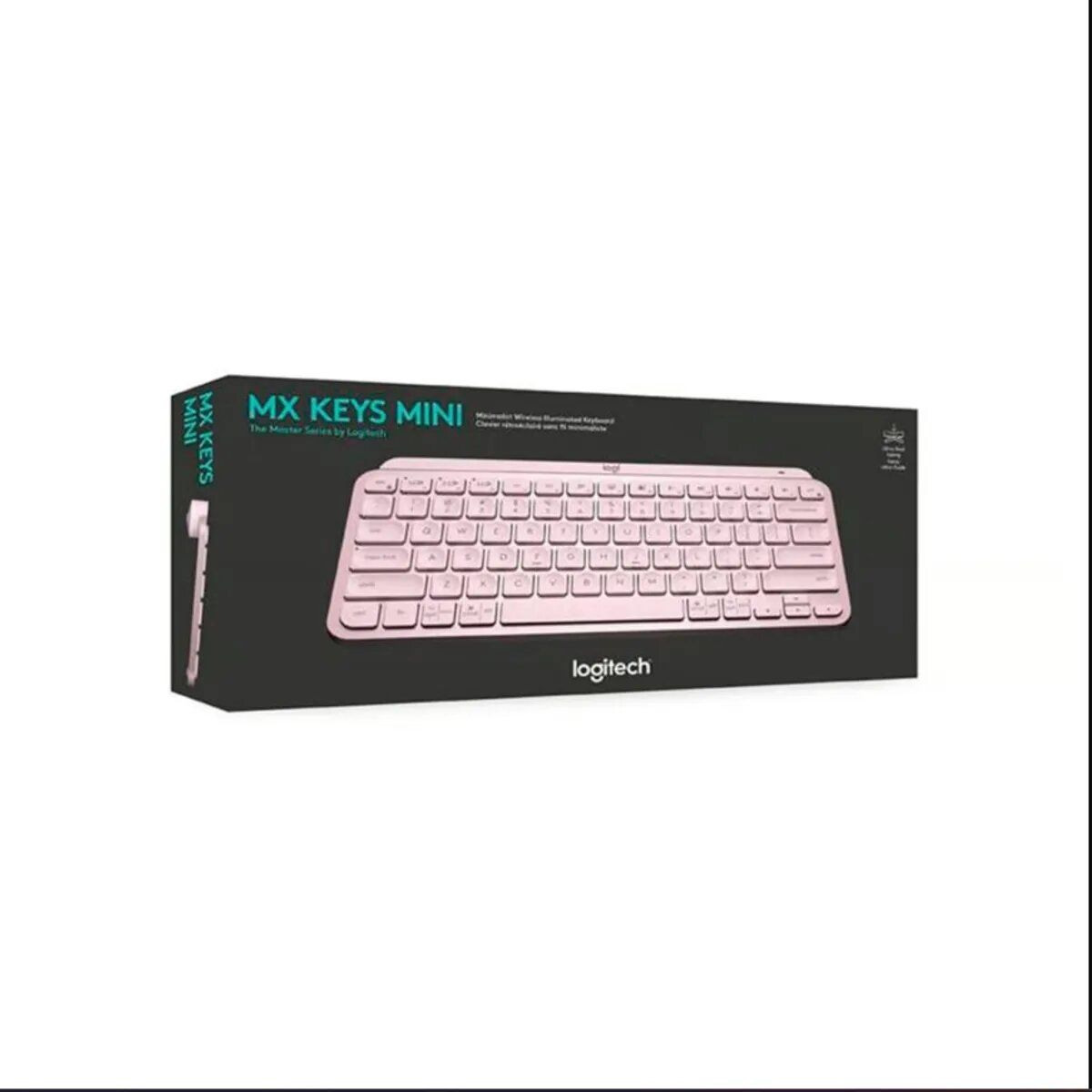 LOGITECH - TECLADO LOGITECH MX KEYS MINI MULTI-DEVICE BT ILUMINADO ROSE SP