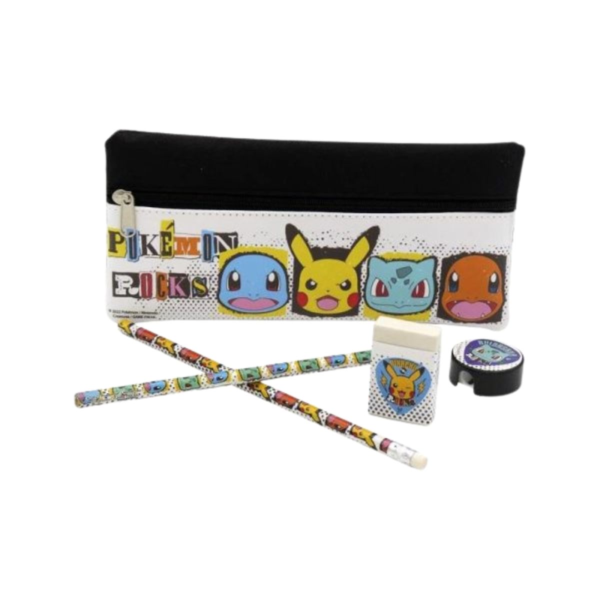 POKEMON - Cartuchera Pokemon con ùtiles escolares