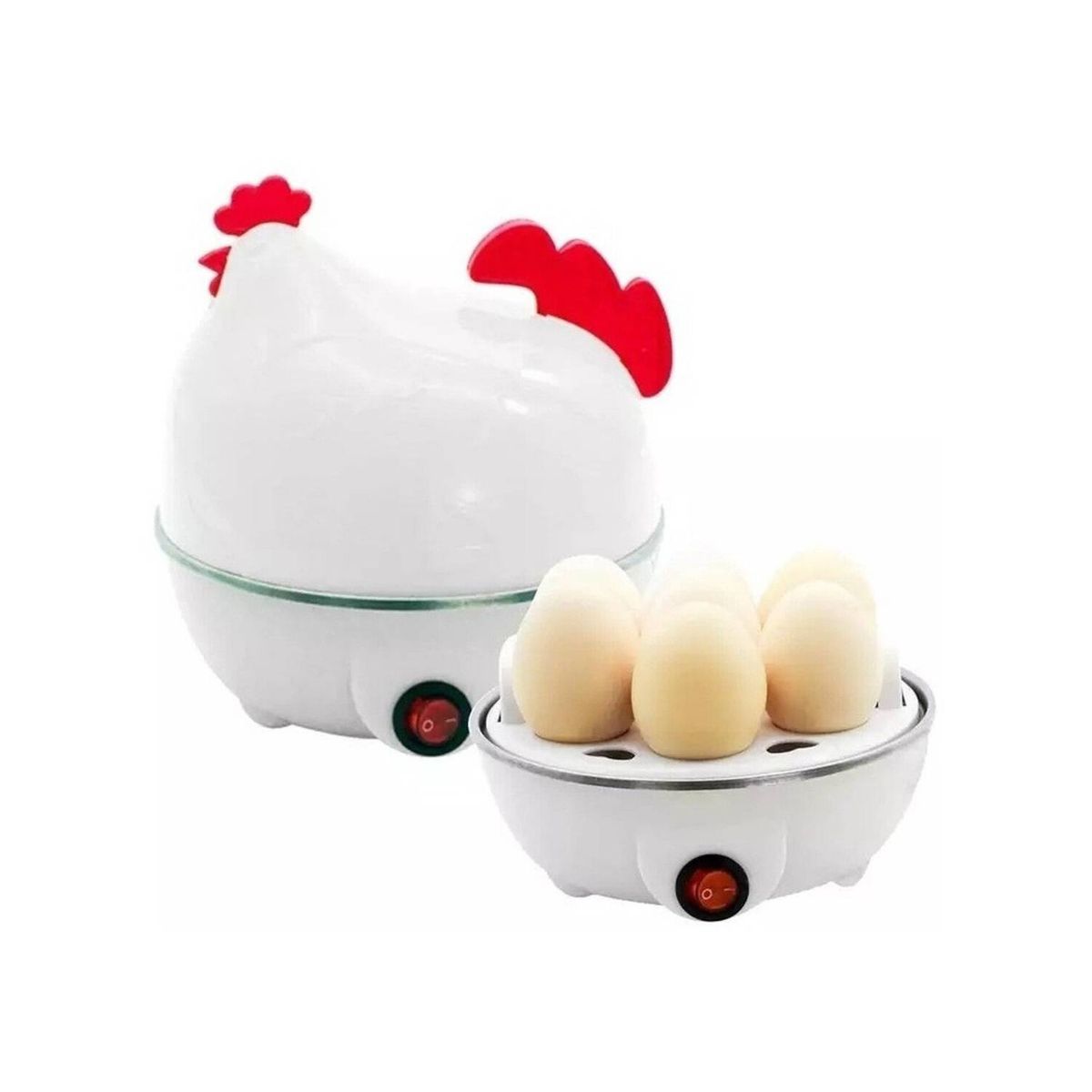 GENERICO - Hervidora Eléctrica de Huevos en Forma de Gallina