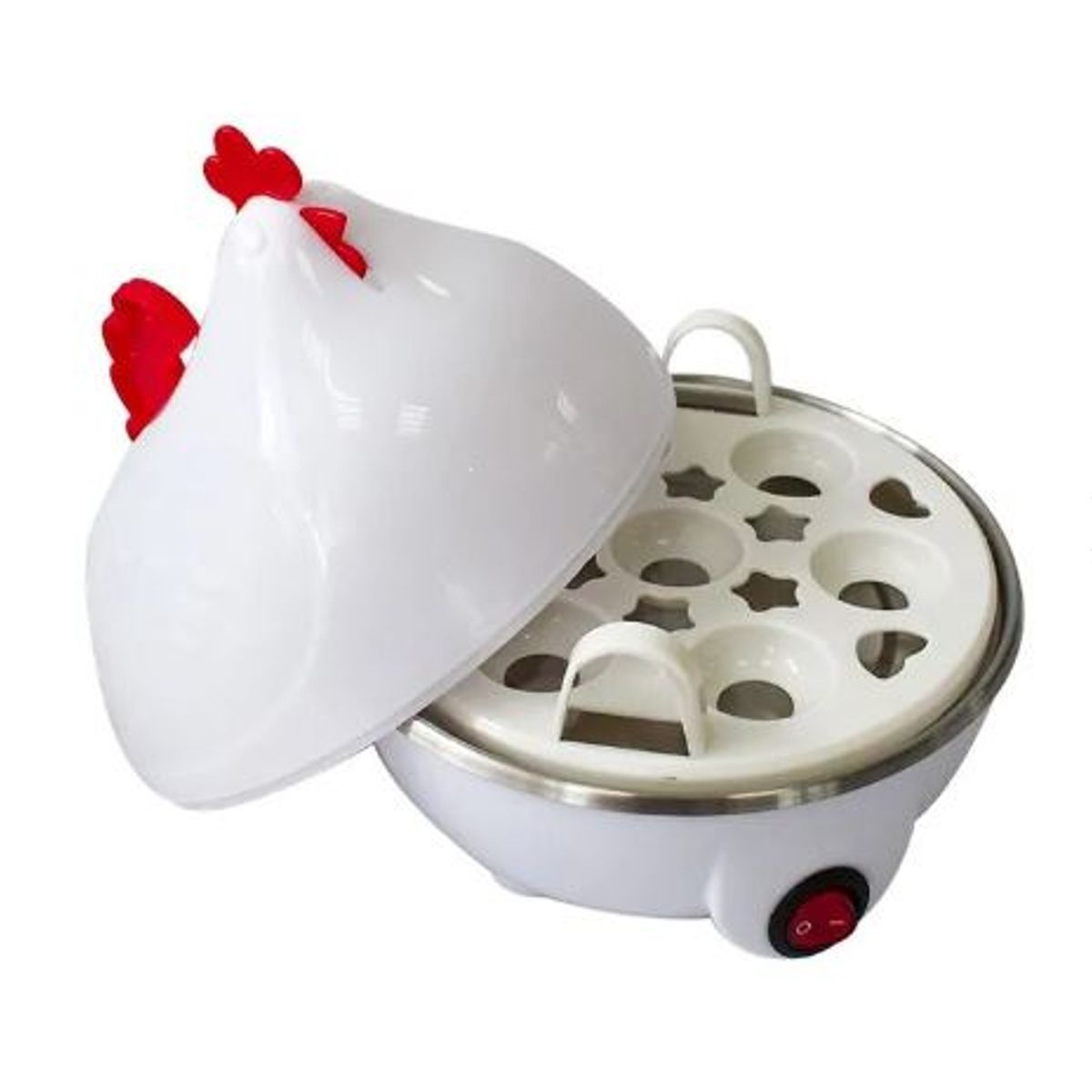 GENERICO - Hervidora Eléctrica de Huevos en Forma de Gallina