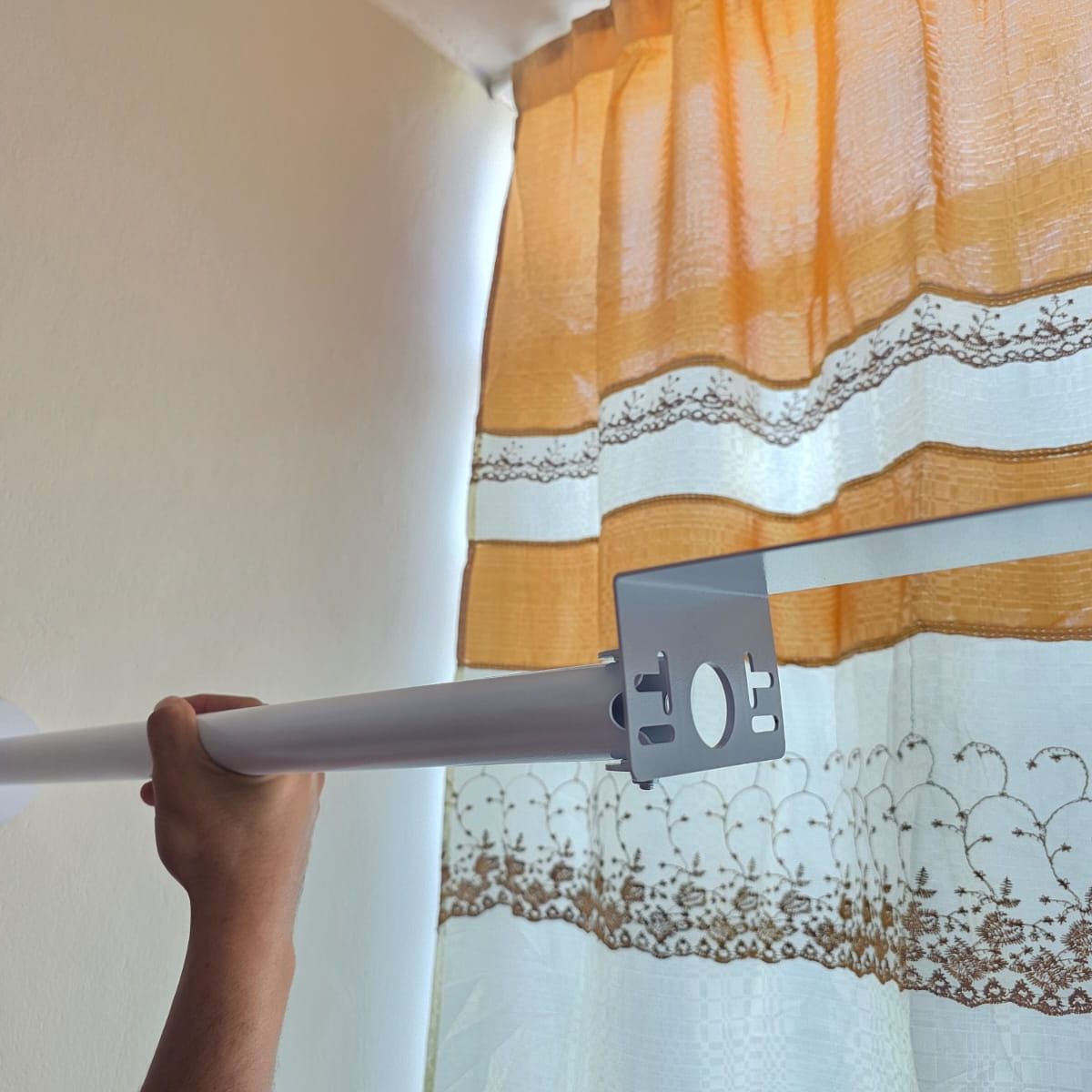 GENERICO - Soporte para cámara con techo 70cm blanco