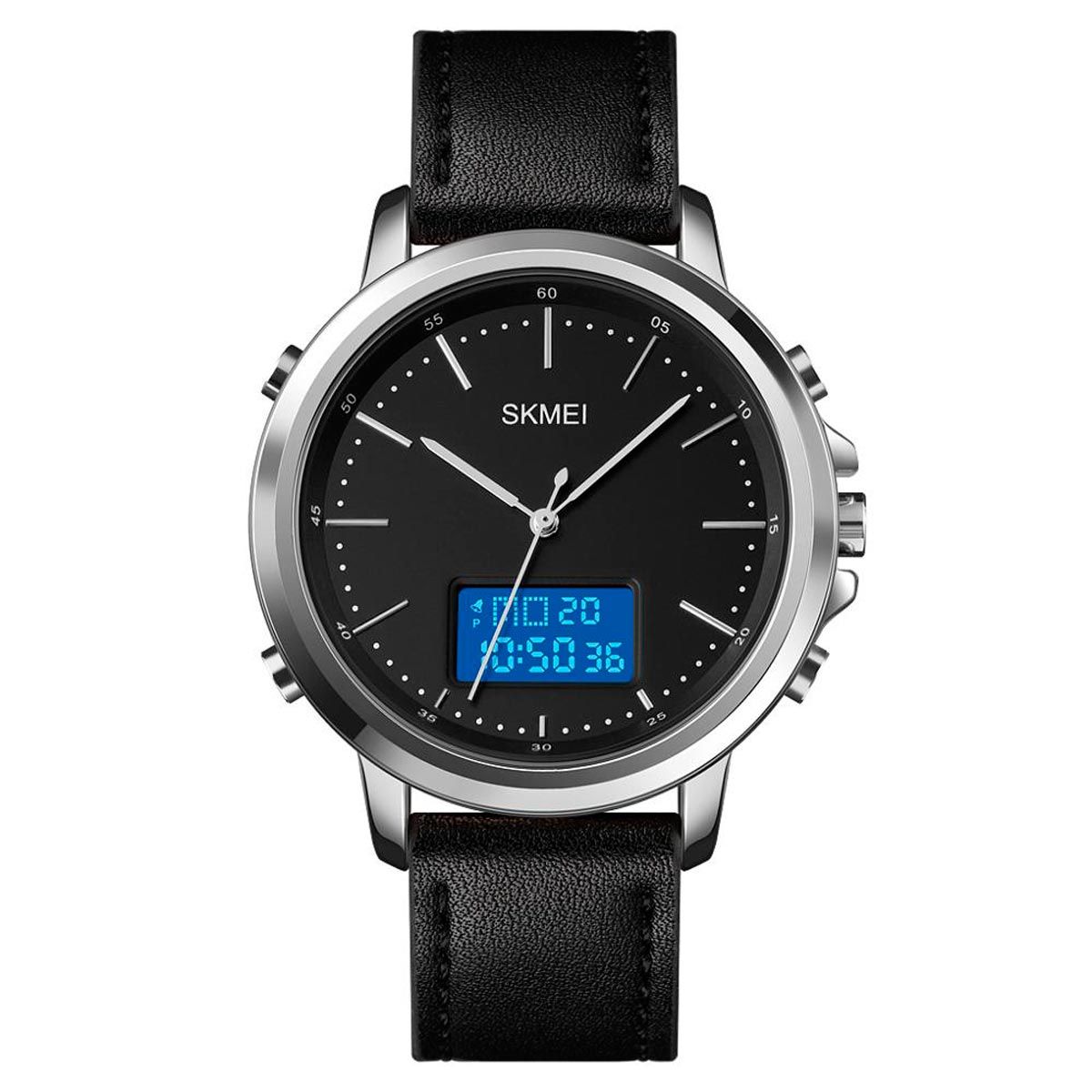 SKMEI - Reloj SKMEI Tempo Hombre Analogico Digital Dual Multifuncion 1652
