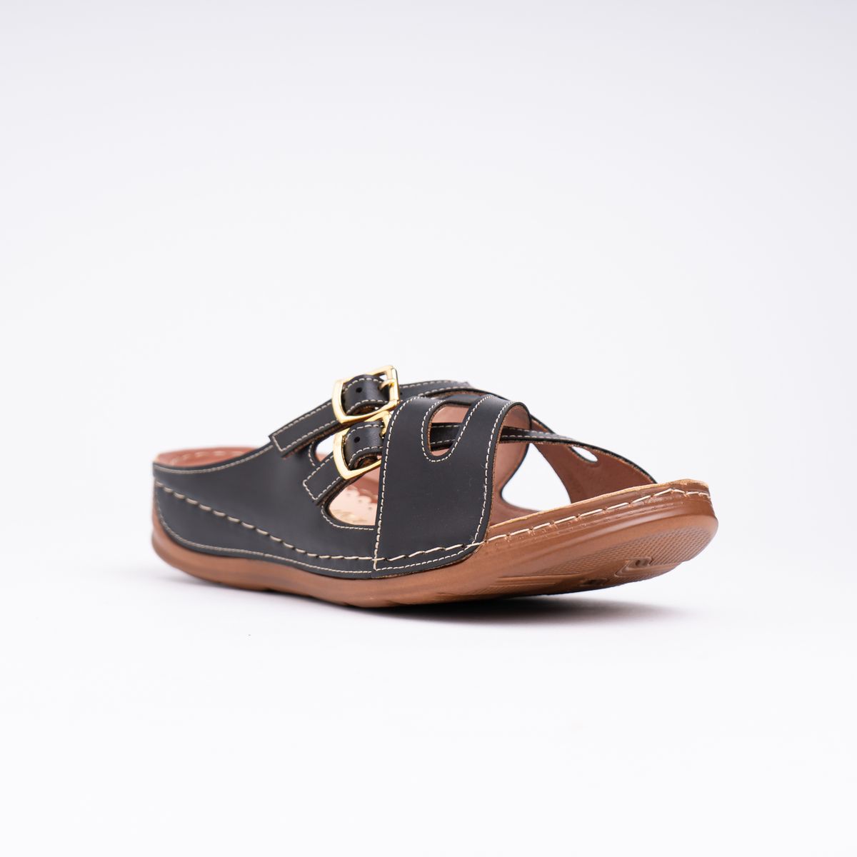 NEBULA - Sandalias Casuales Mujer Herinodes - Nébula - Negro