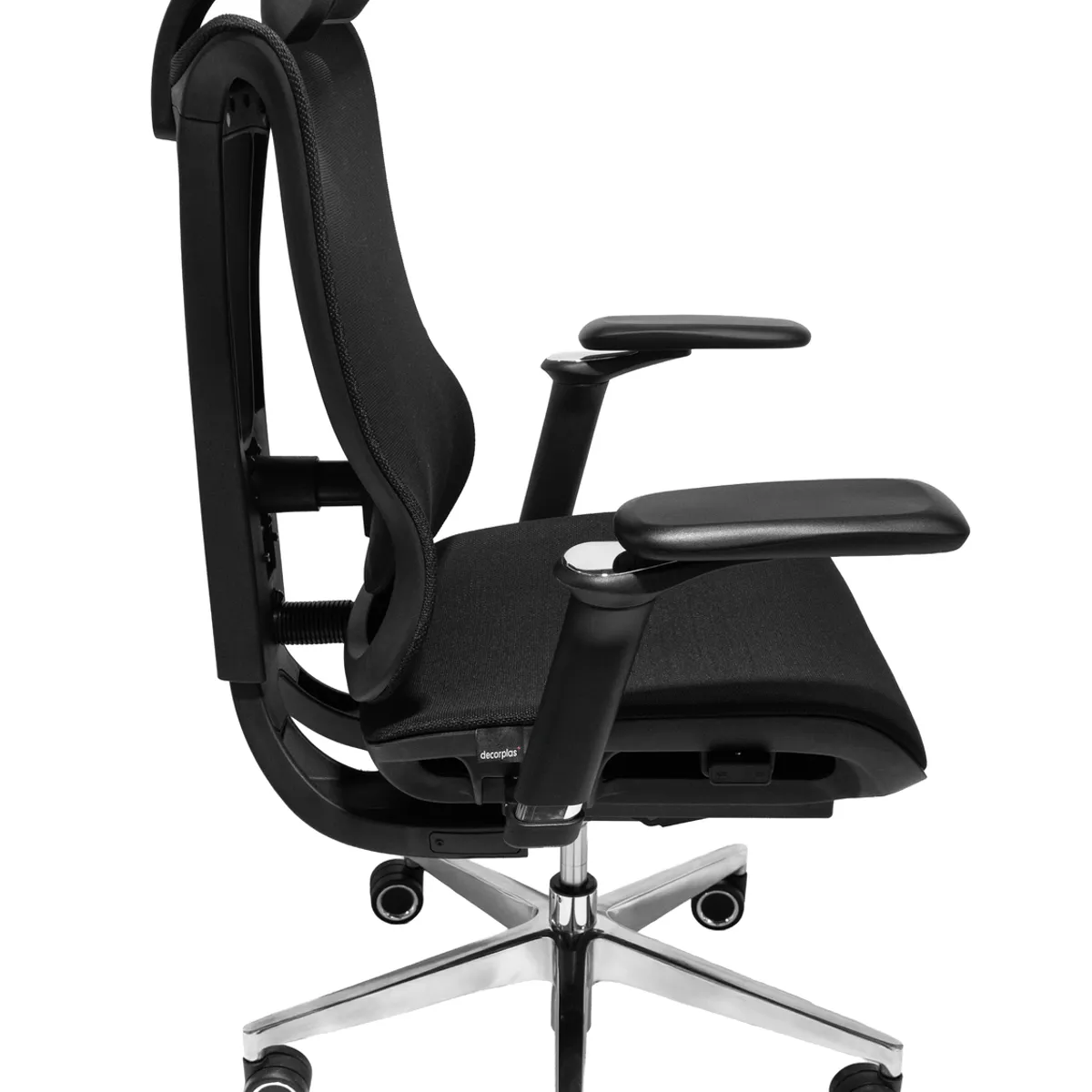 Silla Gerencial Figo Pro Black, marca DECORPLAS - Foto 2