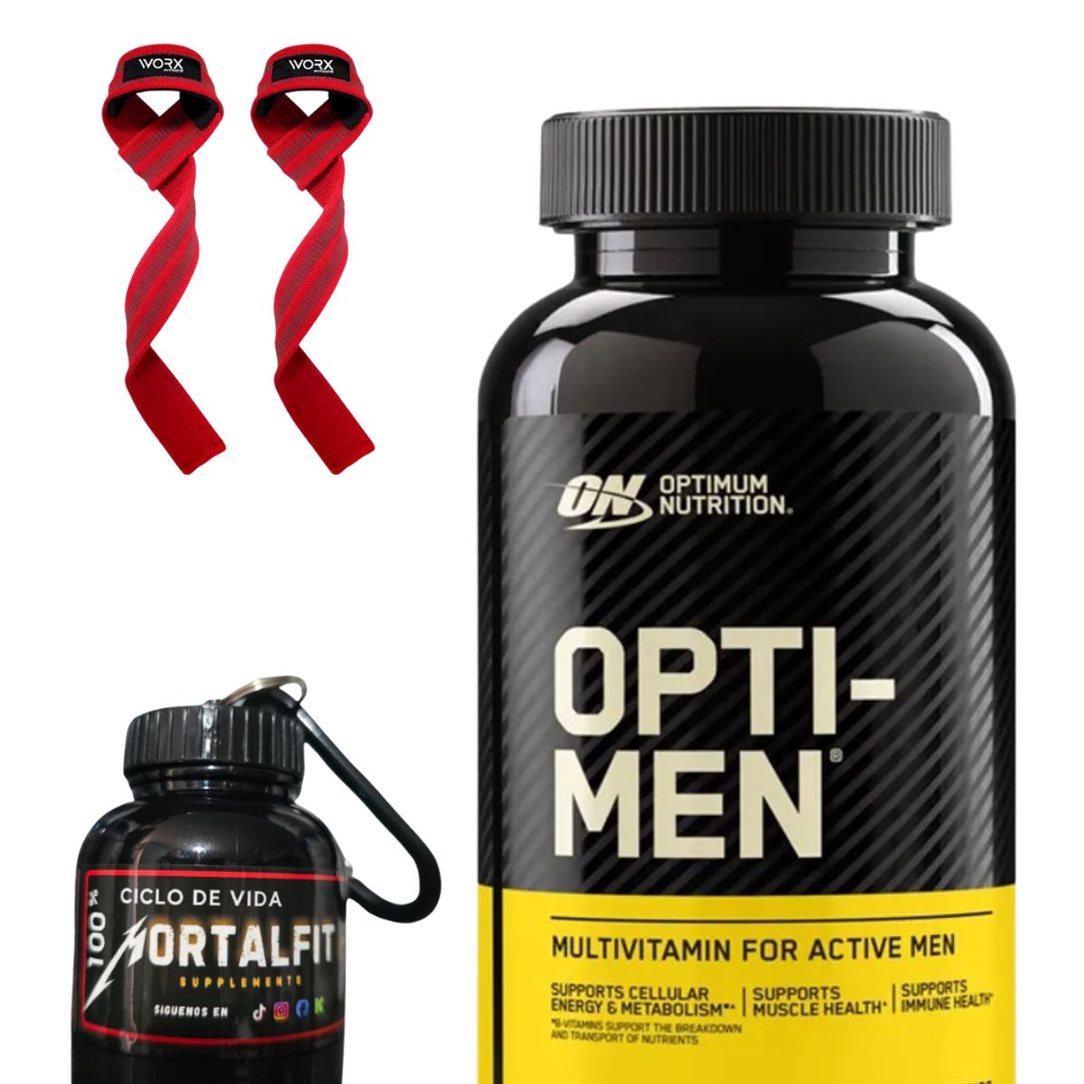 OPTIMUM NUTRITION - Optimen 240 Tabletas Multivitaminico Americano ON +Regalo