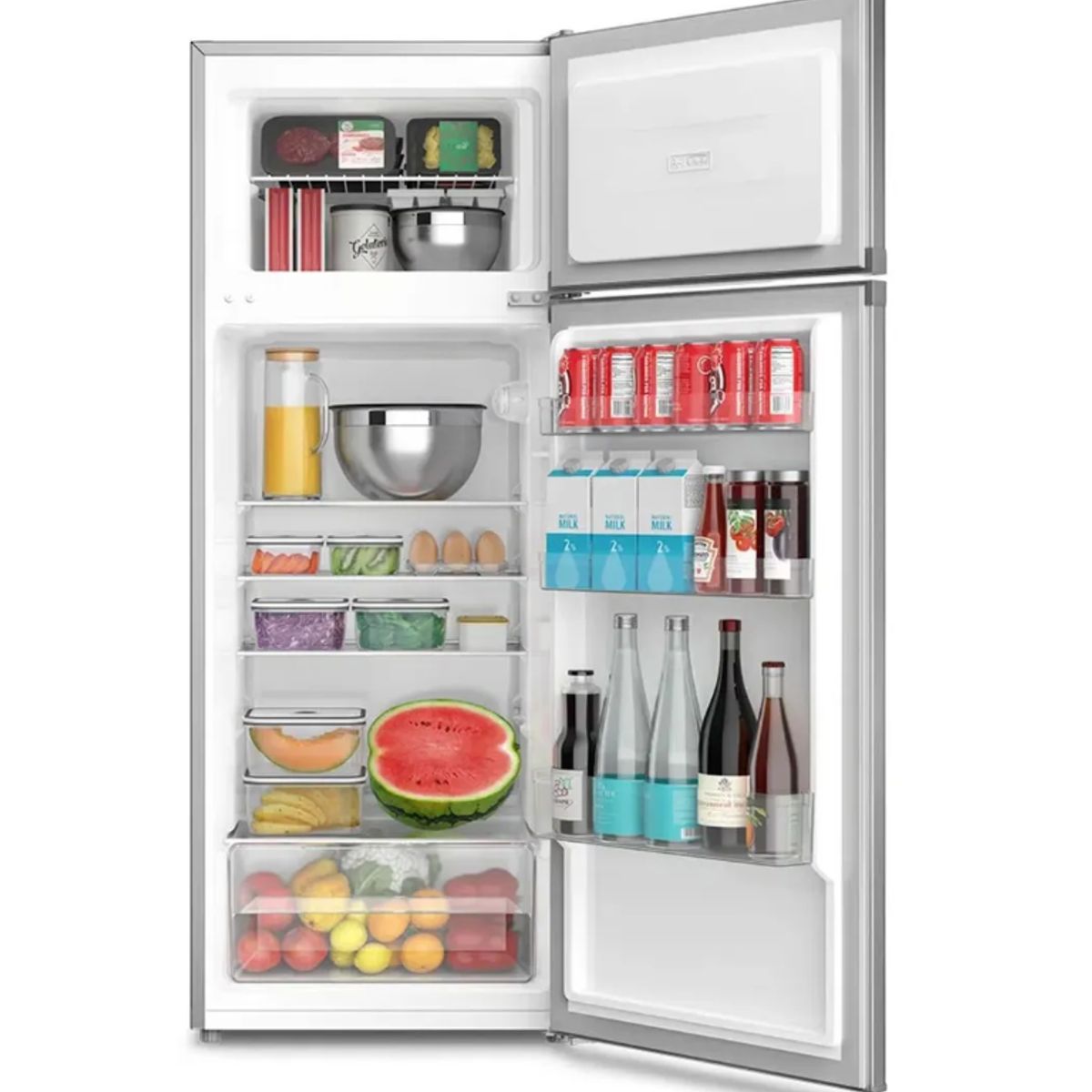 Electrolux - Refrigeradora Electrolux 205L Dos Puertas ERTY20GHZHVI - Gris