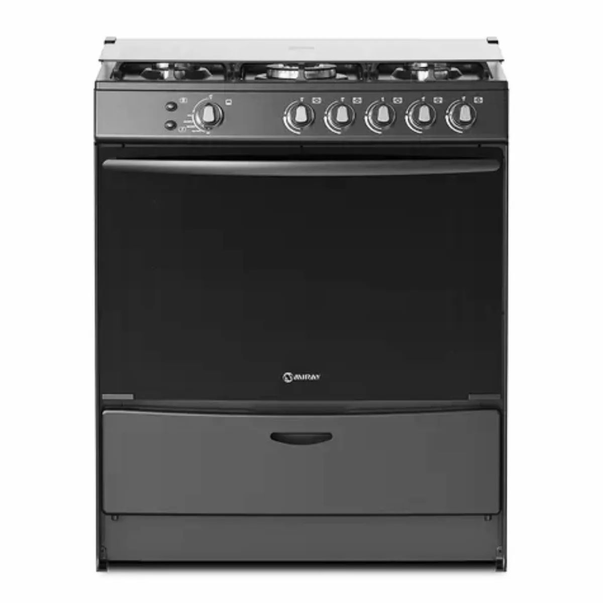 MIRAY - COCINA  MIRAY GENÉRICO 5 HORNILLAS NEGRO MOD AZALEA PLUS / AZALEA PLUS