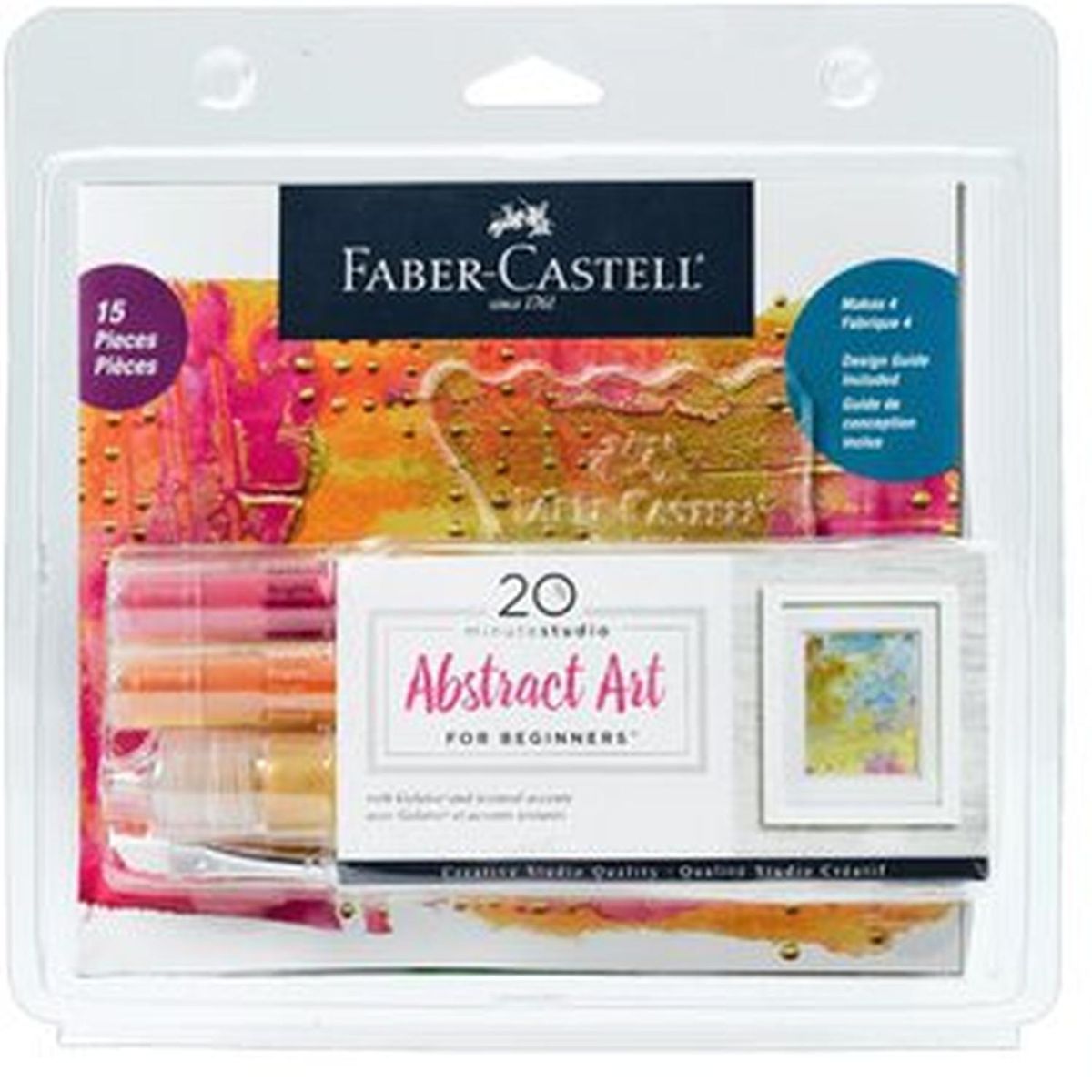 FABER-CASTELL - Set para dibujar cómics - 15 piezas - Multicolor - Talla única
