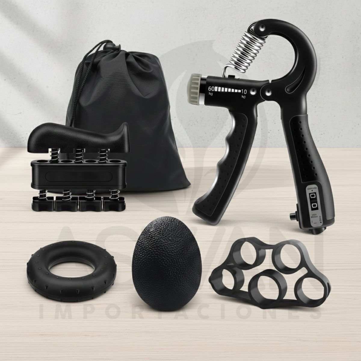 GENERICO - Kit Hand Grip Ejercitador de Mano