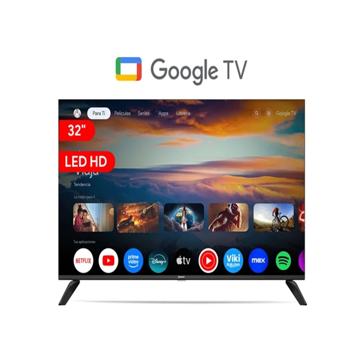 MIRAY - Televisor Miray 32 Google TV LED HD - MS32-E2000GBT