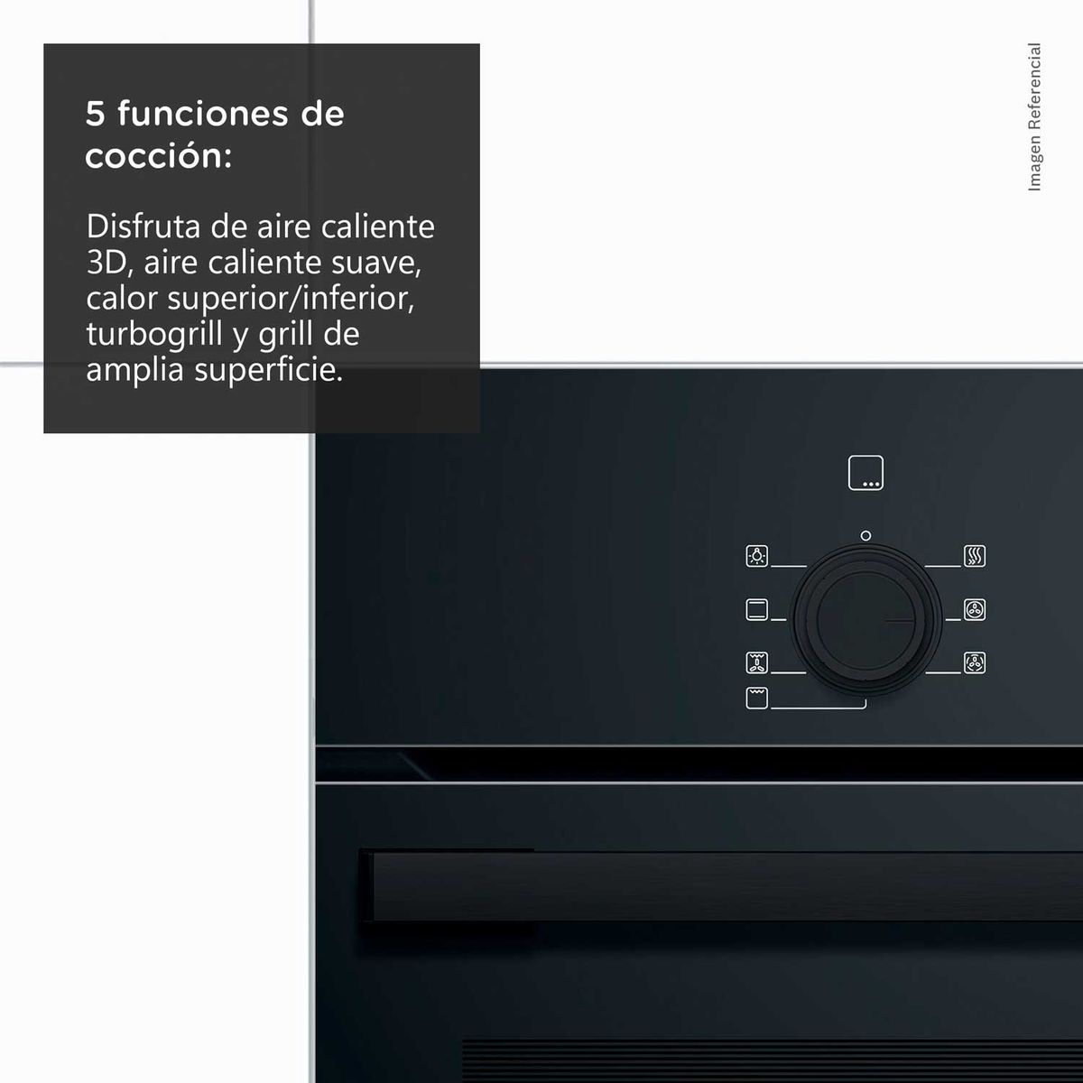 BOSCH - Horno Eléctrico Empotrable 66L Serie 2 HBF011BA2
