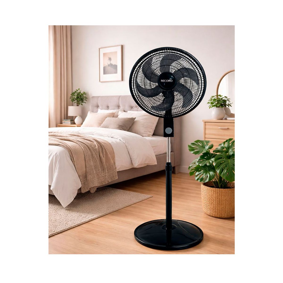 RECORD - Ventilador Record Pedestal 18" 75W CLVNE105 3 Vel.
