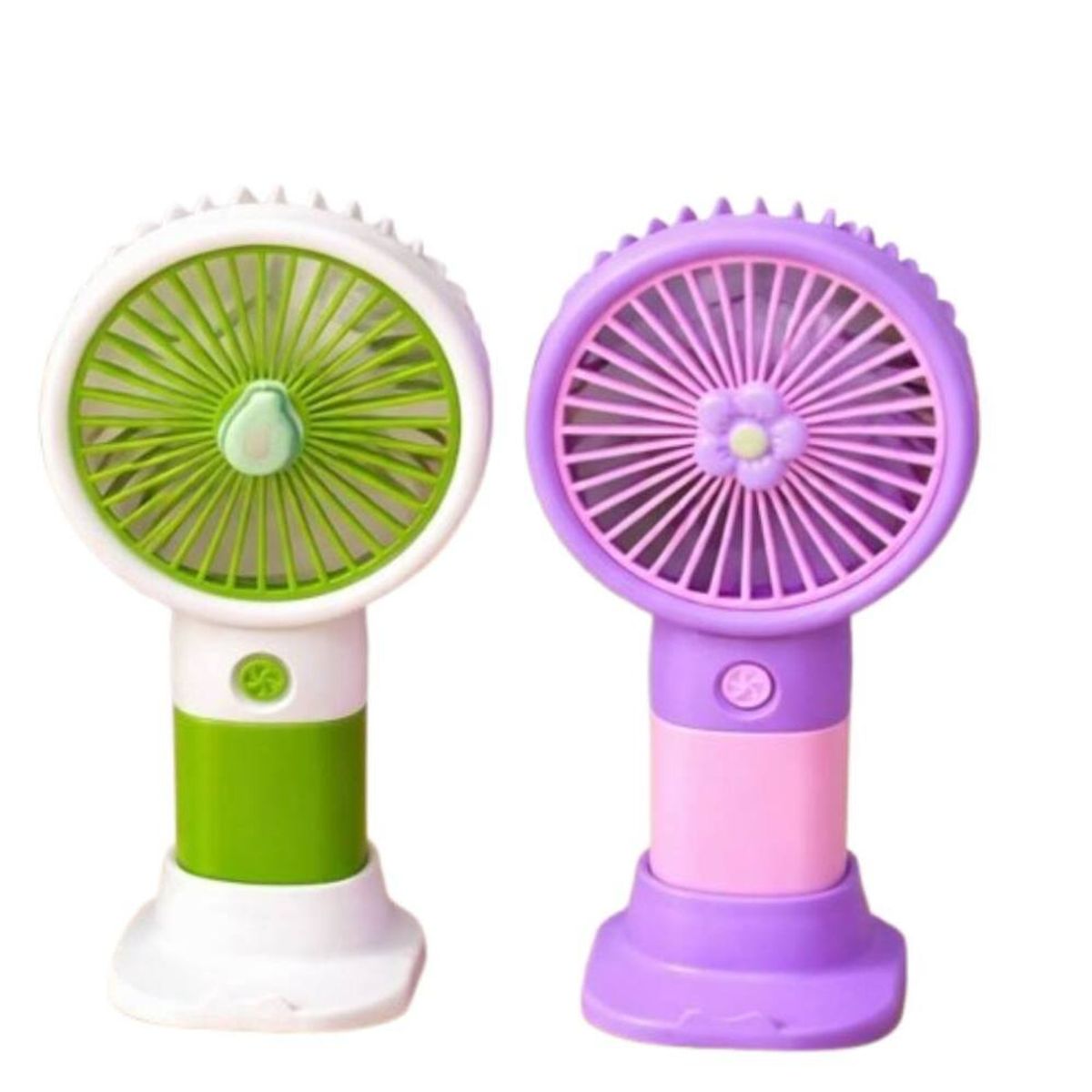 GENERICO - MINI VENTILADOR PORTÁTIL DE MANO MULTICOLOR