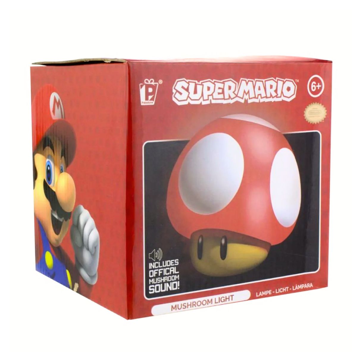 PALADONE - LÁMPARA MUSHROOM SUPER MARIO
