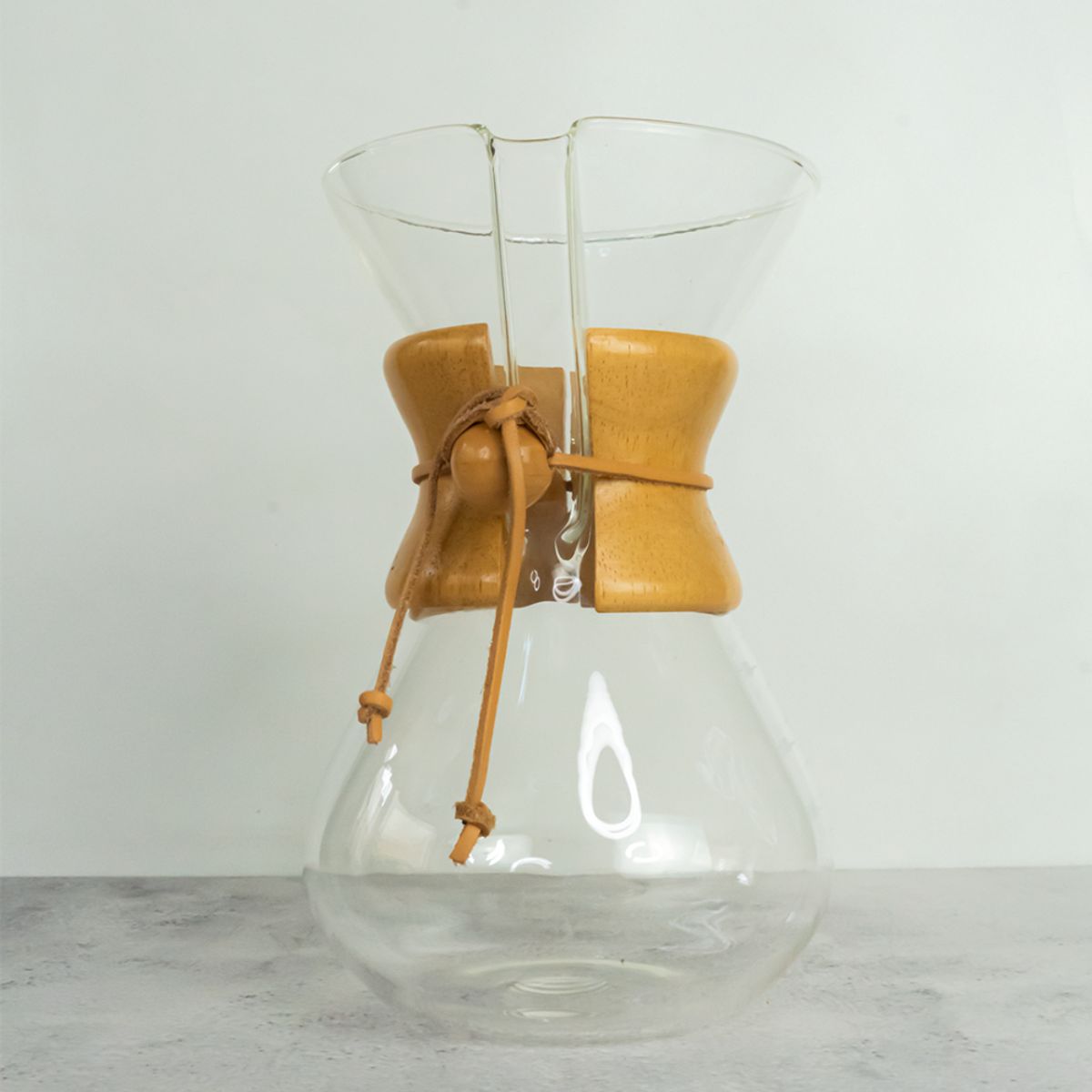GENERICO - Cafetera tipo Chemex de 800ml+ filtro de acero inoxidable