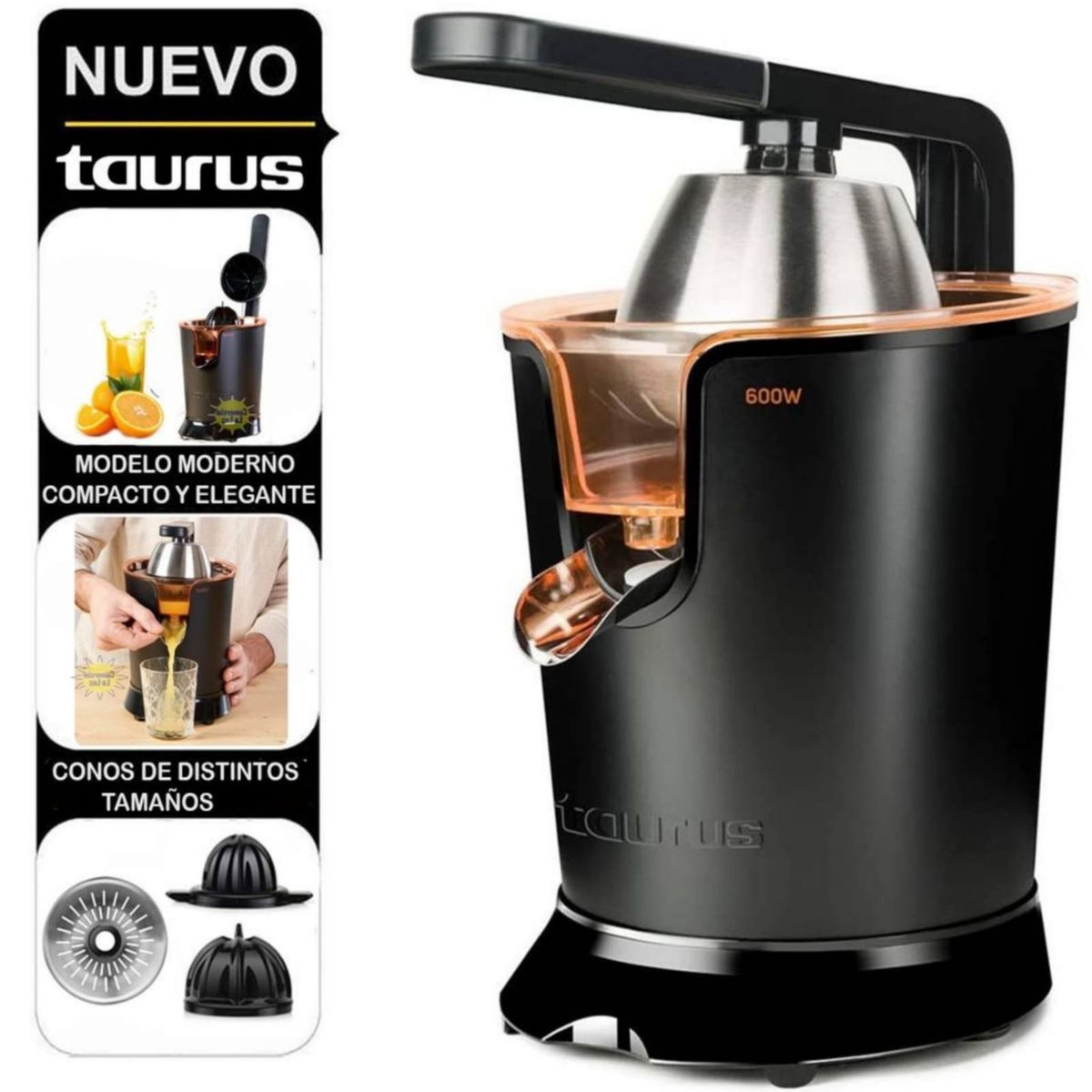 TAURUS - Exprimidor Taurus Citrus Legend 600