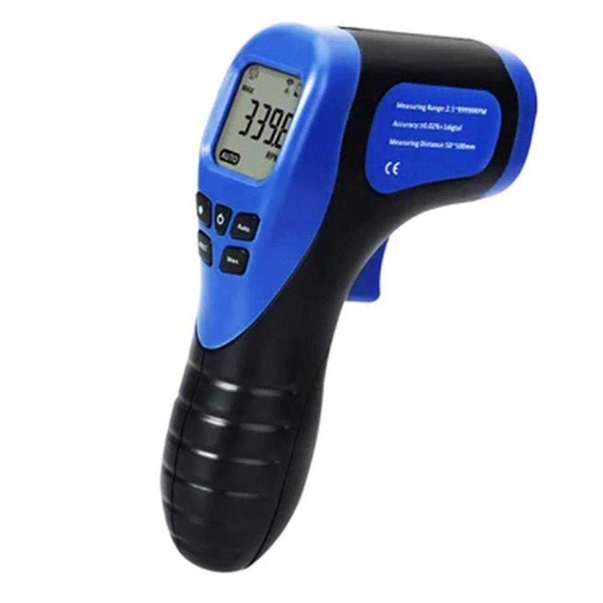 GENERICO - Tacometro Láser Digital Medidor De Velocidad Sin Contacto Rpm