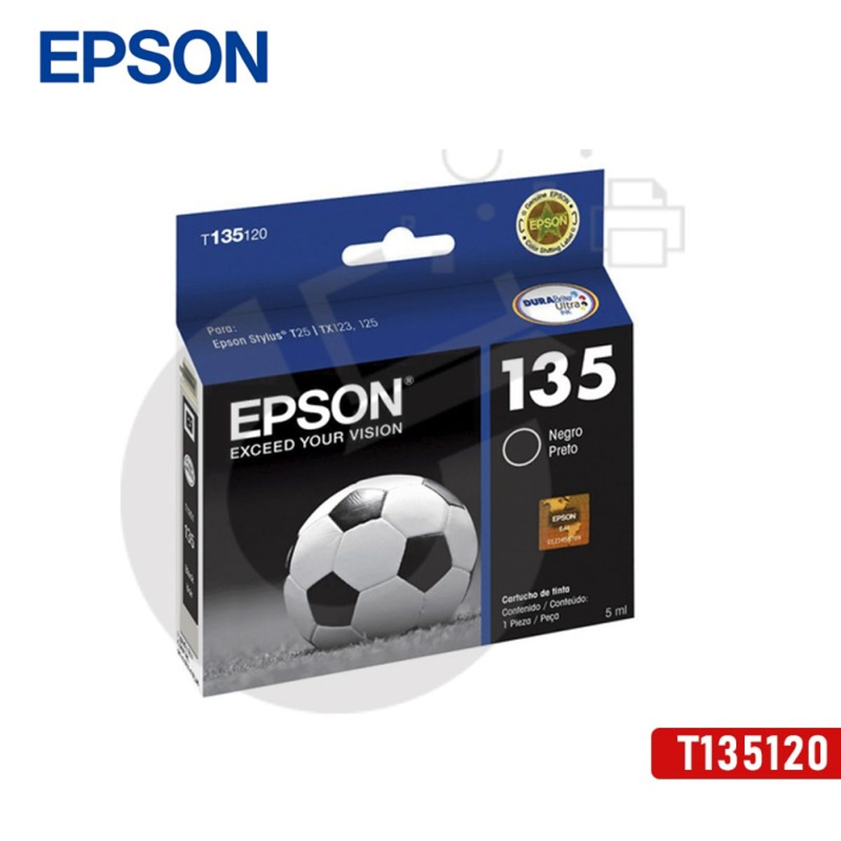 GENERICO - TINTA EPSON T135120-AL BLACK T25TX125