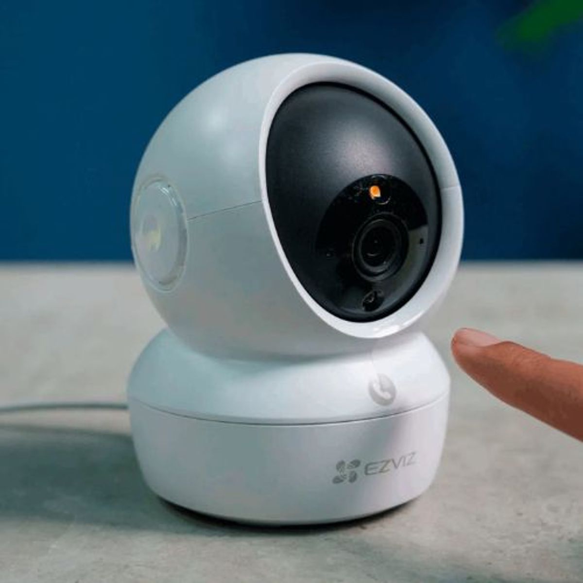 EZVIZ - Cámara Inteligente Ezviz H6c Pro 5MP 3K WiFi Dual Band 24GHz 5GHz PaneoInclinación 360°