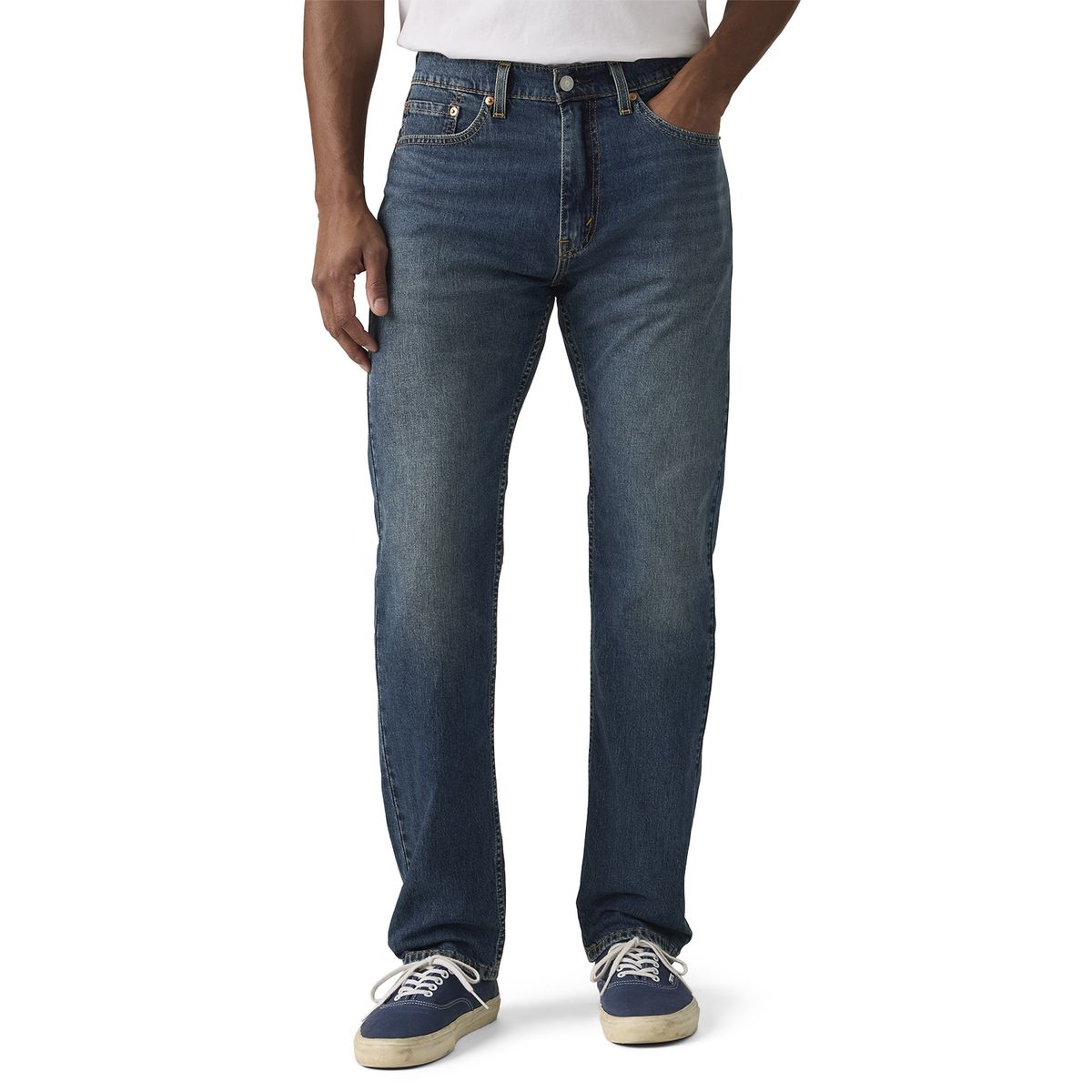 LEVIS - Jeans Hombre 505 Regular Azul Levis