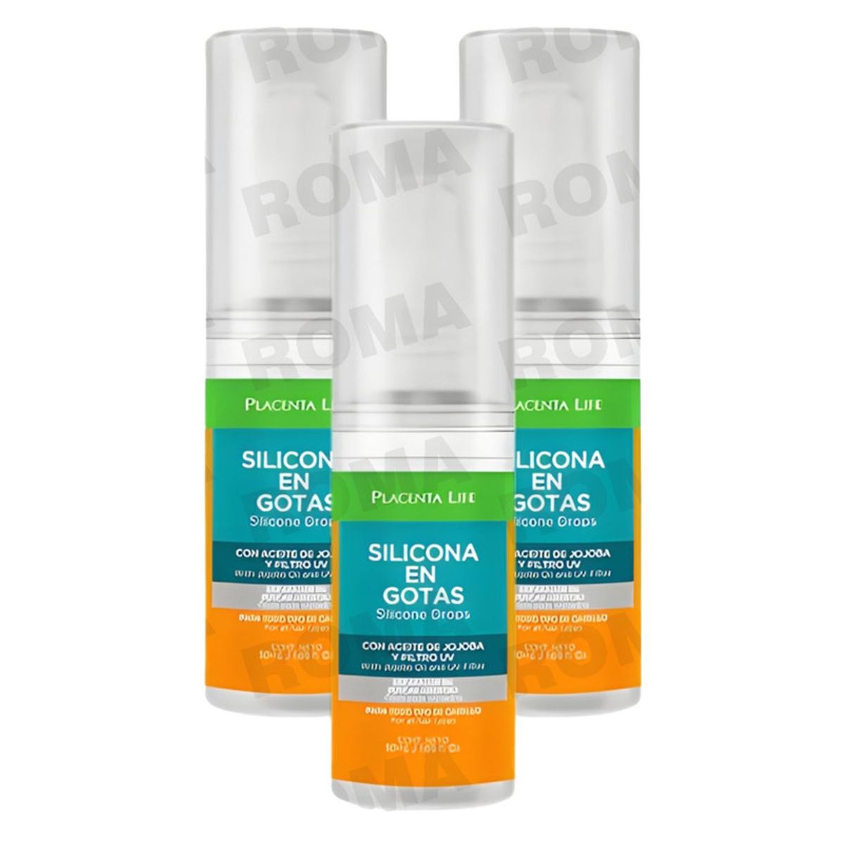 PLACENTA LIFE - PACK 3 SILICONA EN GOTAS  50ML PLACENTA LIFE