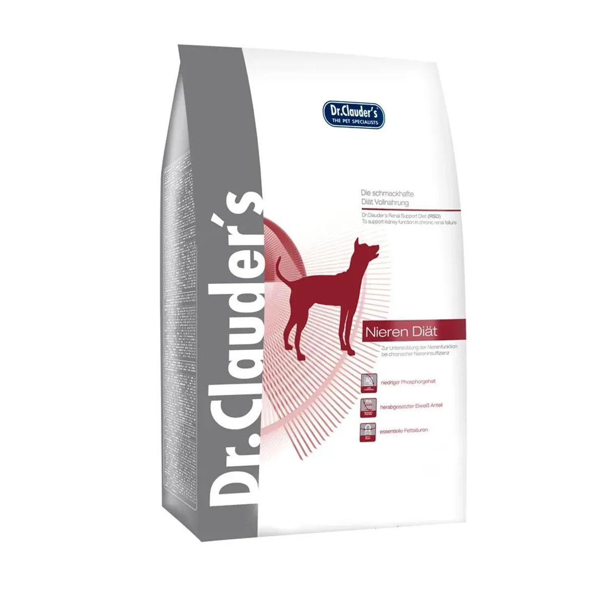 DR CLAUDERS - DR CLAUDERS Perro Nieren Diät RSD Dieta Renal Seca 1kg