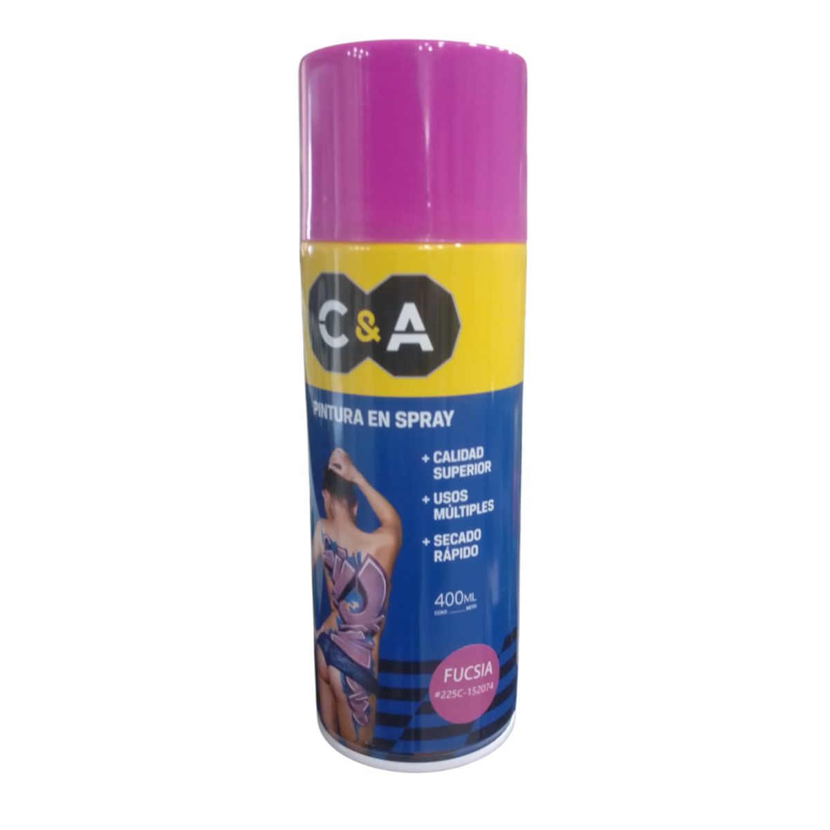 C AND A TOOLS - Pintura Spray C&A Fucsia # 225C  -  Lila