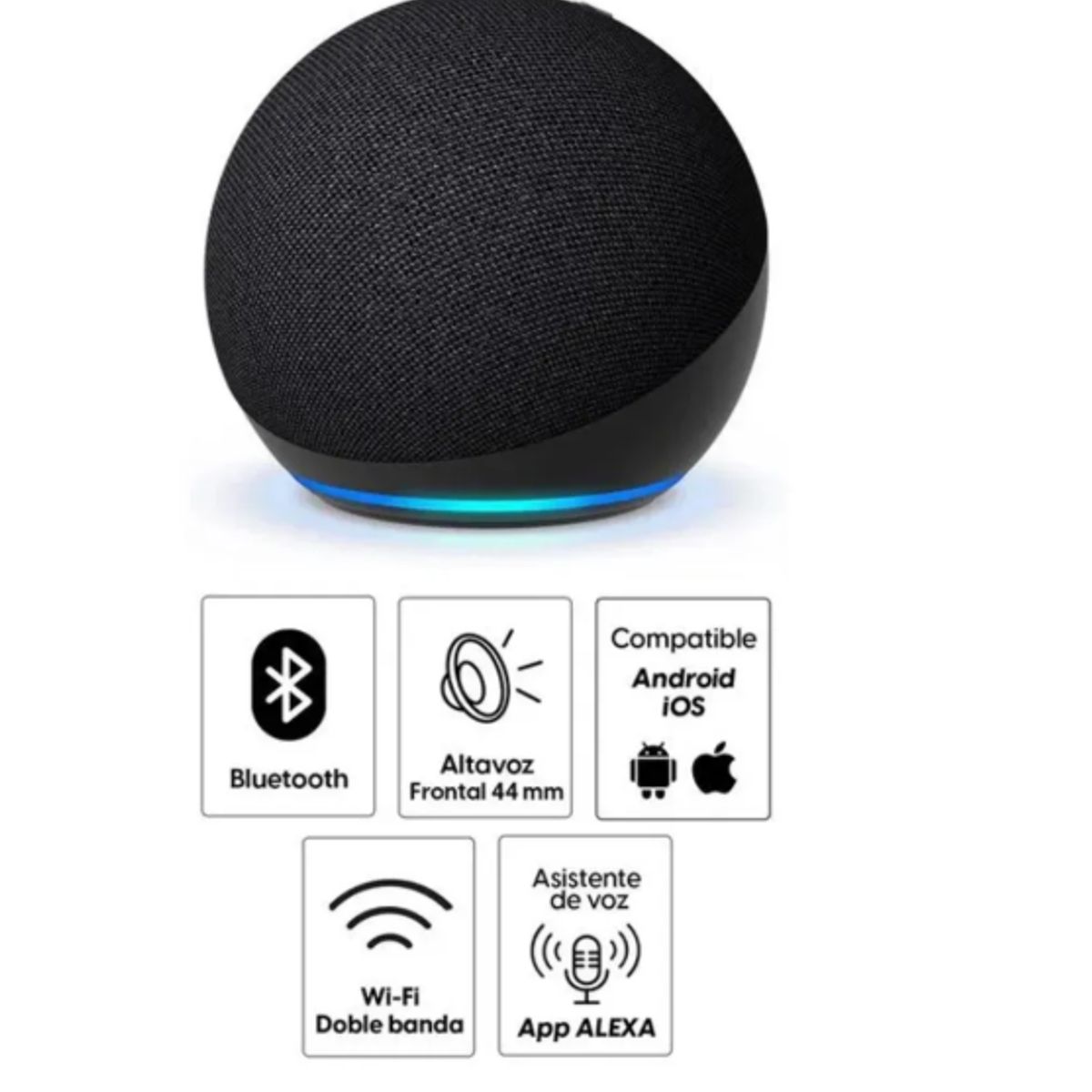 AMAZON - Parlante echo dot amazon 5g negro