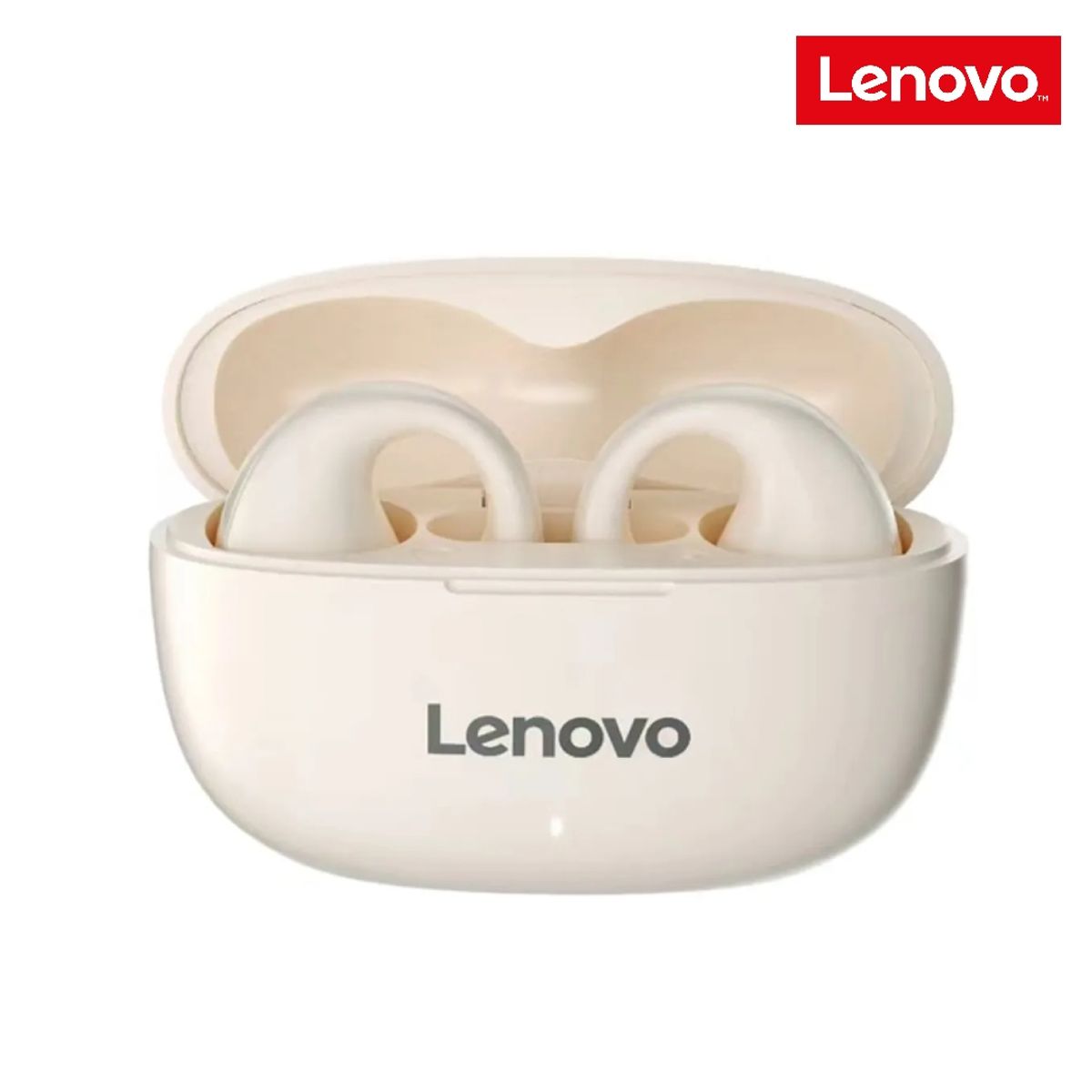 LENOVO - Audífonos Inalámbricos Tipo Clip Lenovo TC3403 Blanco