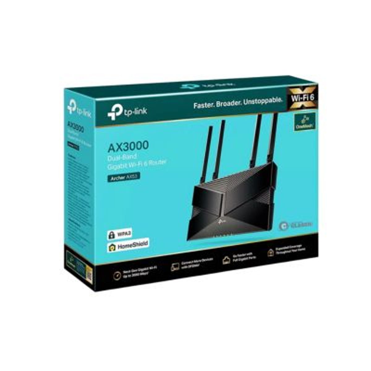 TP LINK - ROUTER TP-LINK AX53 AX3000 5PTS GIGABIT WIFI6