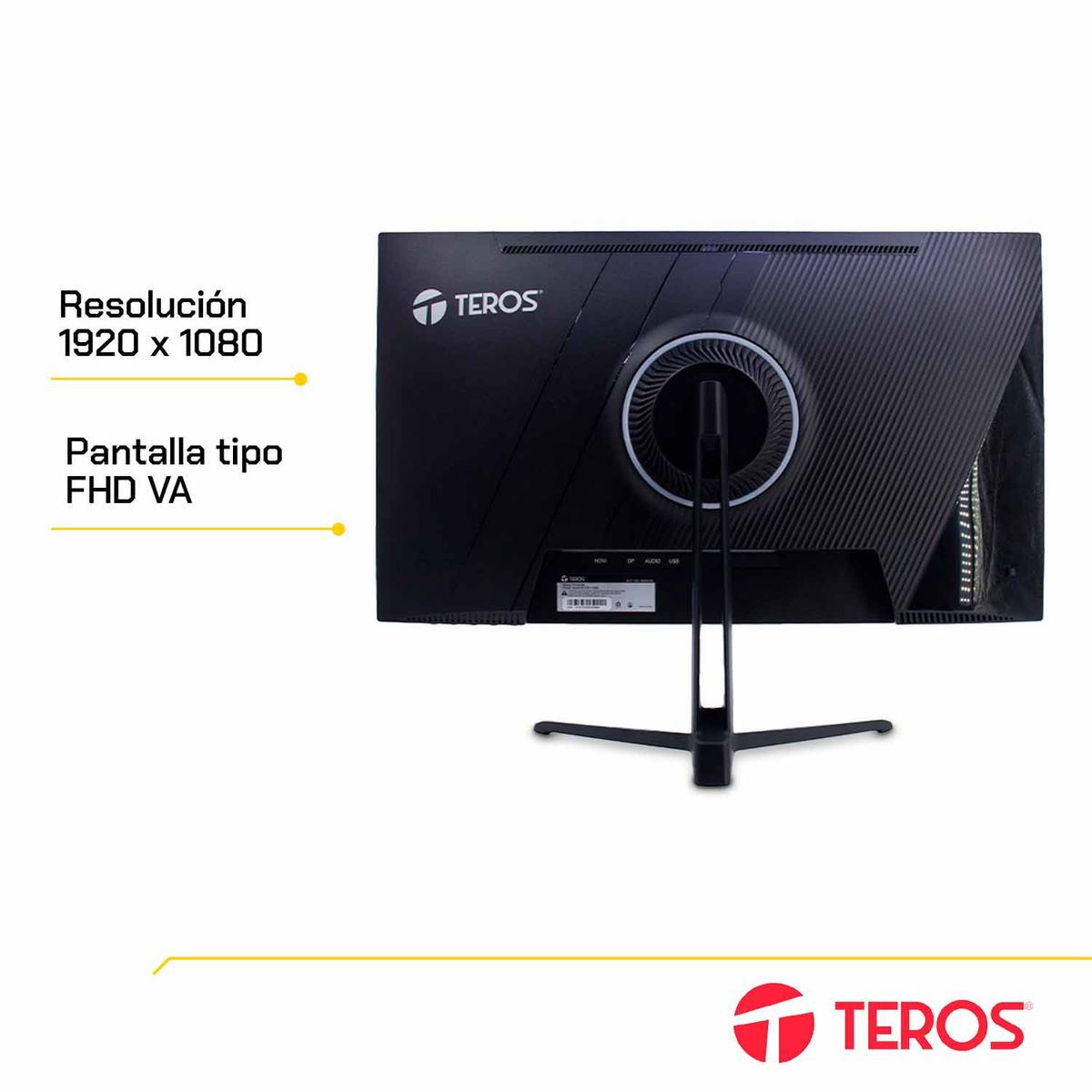 TEROS - Monitor Gaming Plano TE-2475G 245” FHD 180Hz 1ms VA