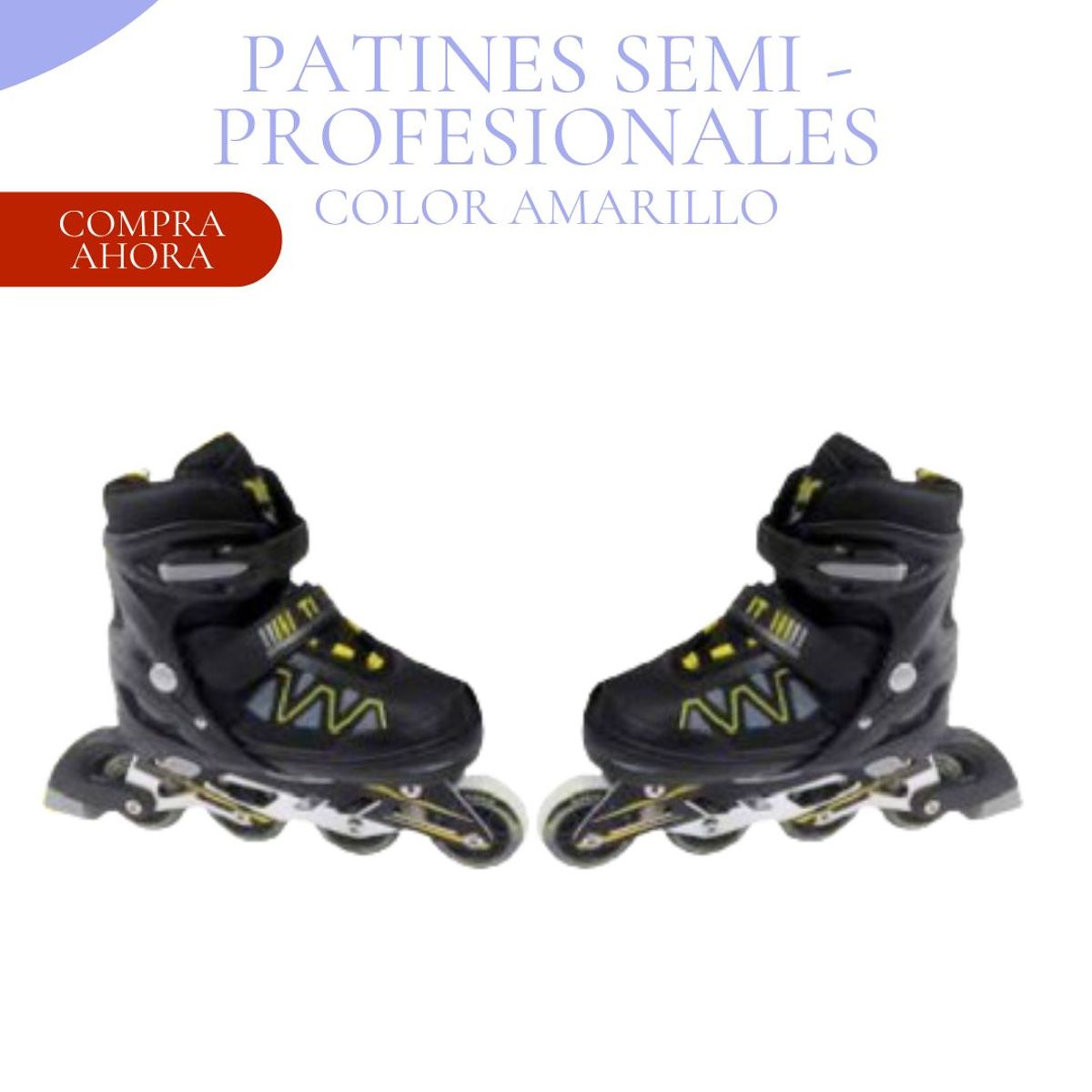PATINES "SHOV - IT" SEMI PROFESIONAL  / TALLA M 34-37 / AMARILLO, marca GENERICO - Foto Principal