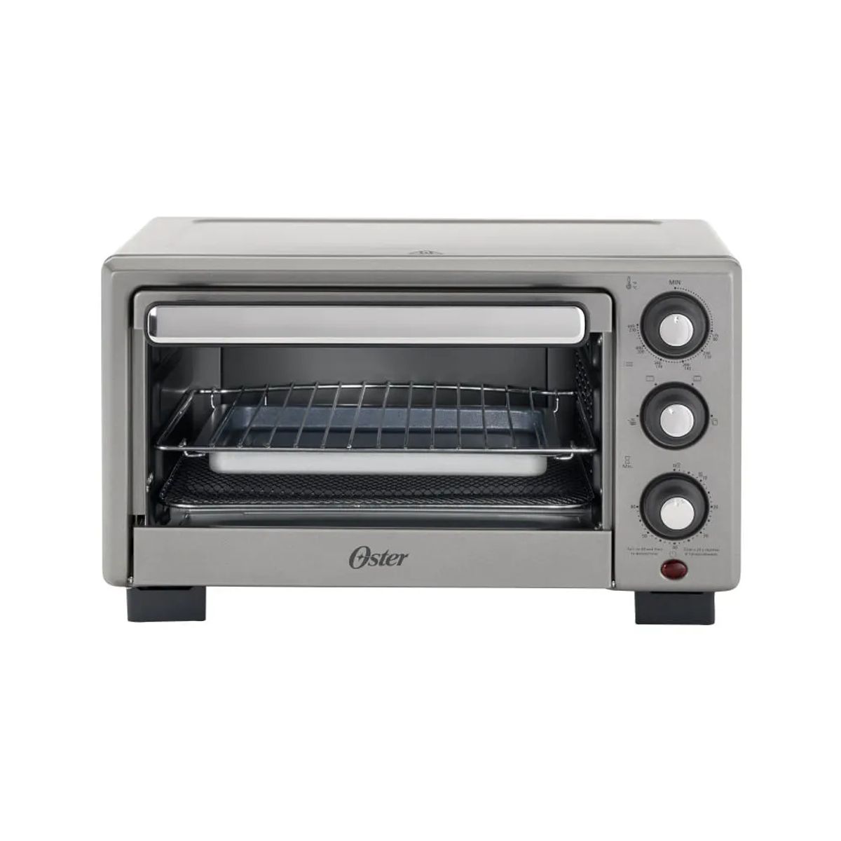 OSTER - Oster Horno con Freidora de Aire, de 17 L Gris TSSTTV17MAFNS