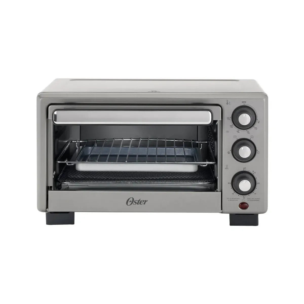 OSTER - Oster Horno con Freidora de Aire, de 17 L Gris TSSTTV17MAFNS