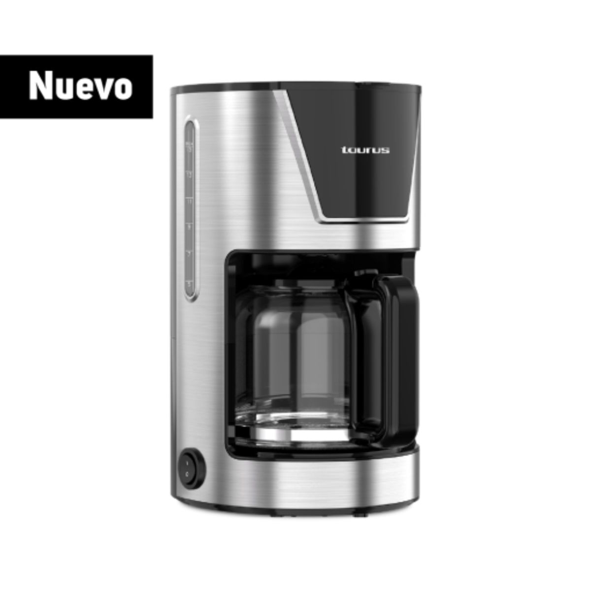 TAURUS - Cafetera Taurus Sicilia 900W de 15 Tazas con Jarra de Vidrio
