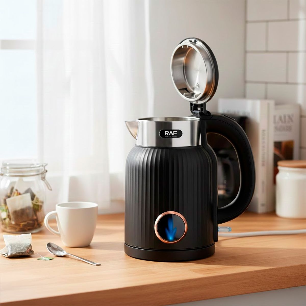RAFF - Hervidor Eléctrico Raf R.7984 Apagado Automatico De 1.5 L