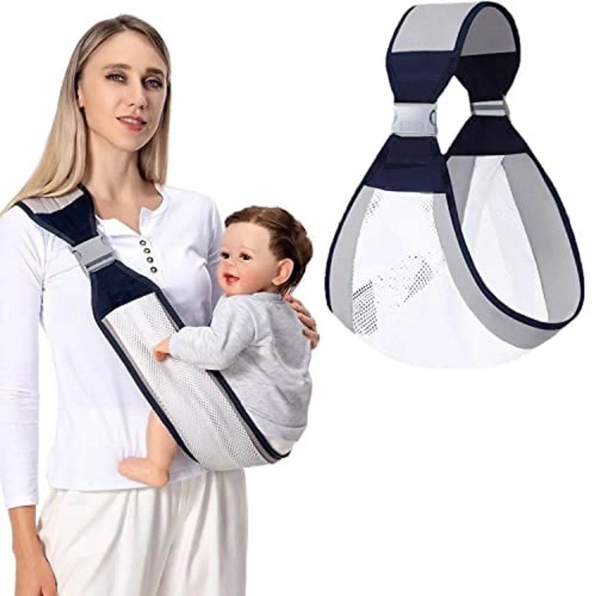 Canguro Fular Porta Bebe Diseño Vientre Mamá, marca GENERICO - Foto Principal