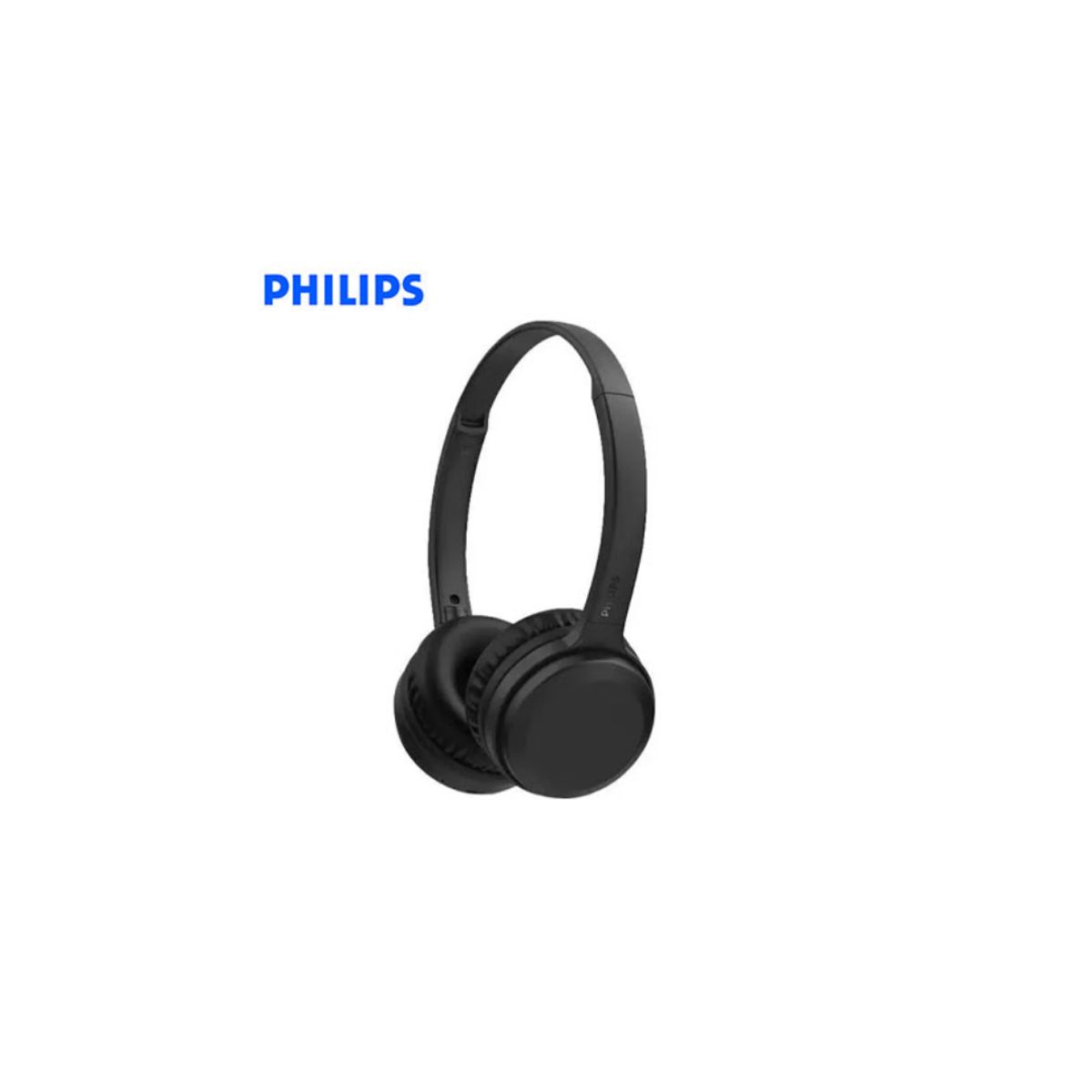 PHILIPS - AUDIFONO CON MICROFONO PHILIPS TAH1108BK BLUETOOTH 15H GIRATORIO FAST CHARGE NEGRO
